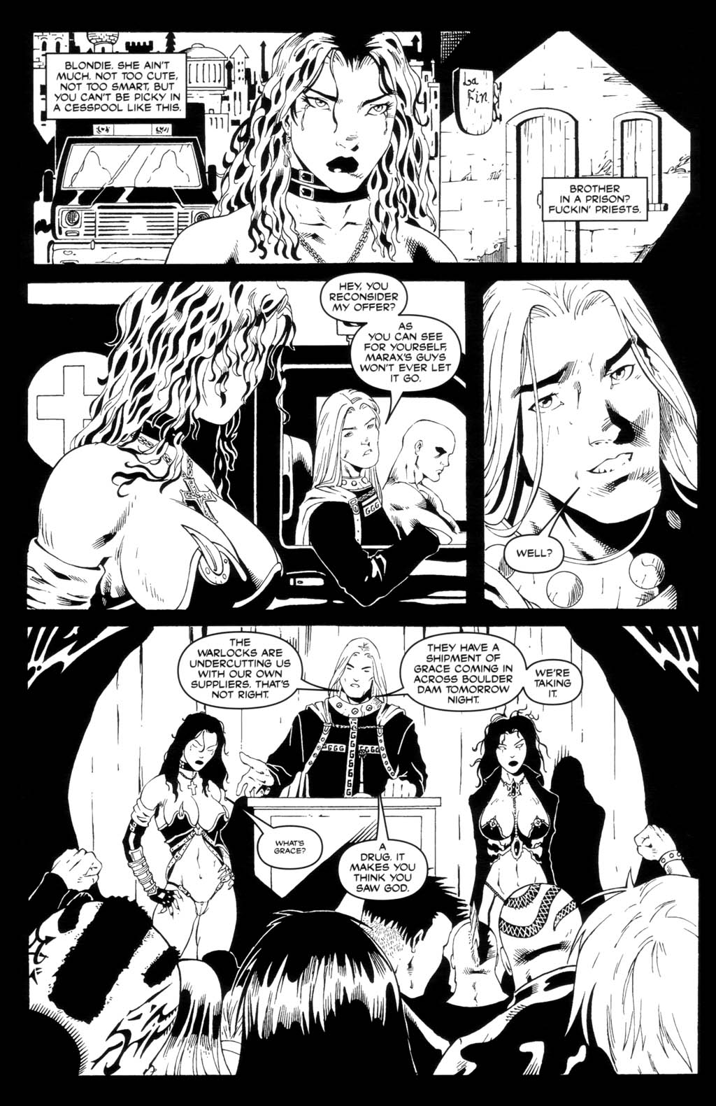 Read online Brian Pulido's War Angel comic -  Issue #1 - 23