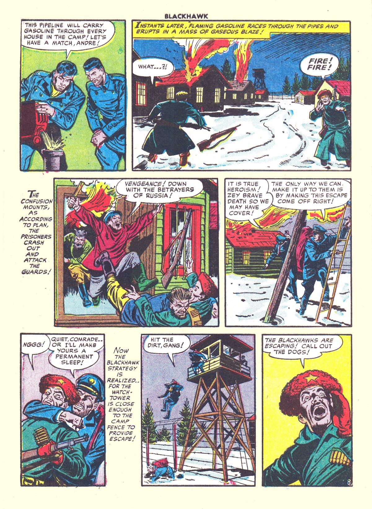 Read online Blackhawk (1957) comic -  Issue #57 - 10