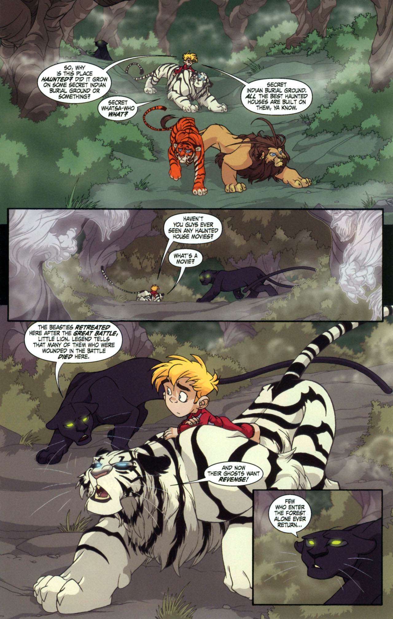 Read online Lions, Tigers and Bears comic -  Issue #3 - 11