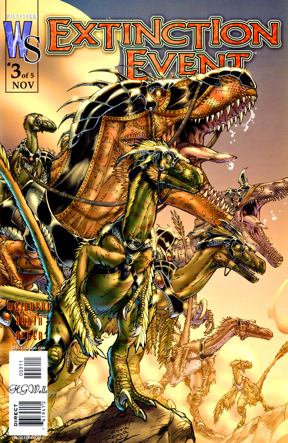 Read online Extinction Event comic -  Issue #3 - 1