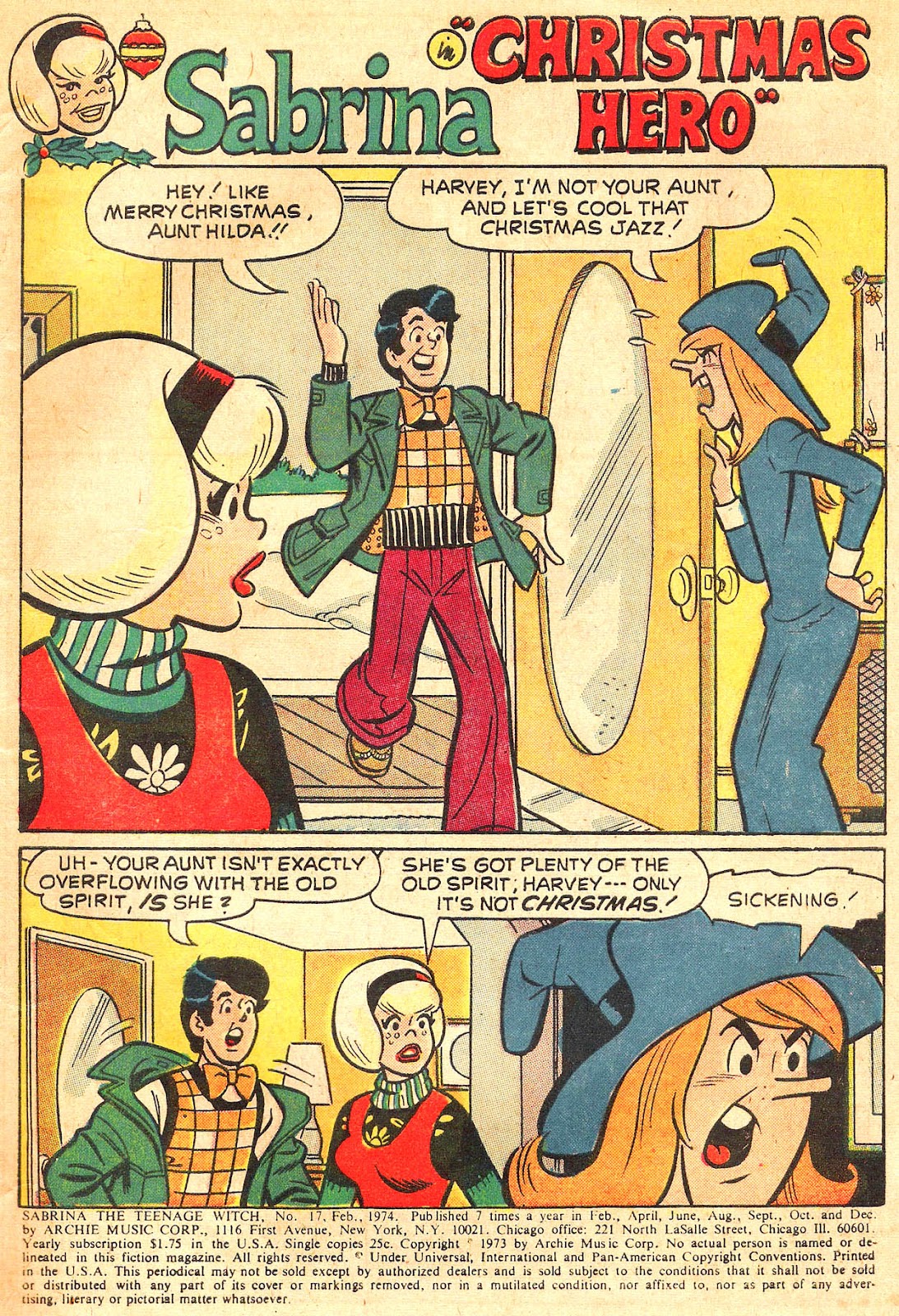 Sabrina The Teenage Witch (1971) Issue #17 #17 - English 3 Sabrina The Teenage Witch (1971) Issue #17 #17 - English 3