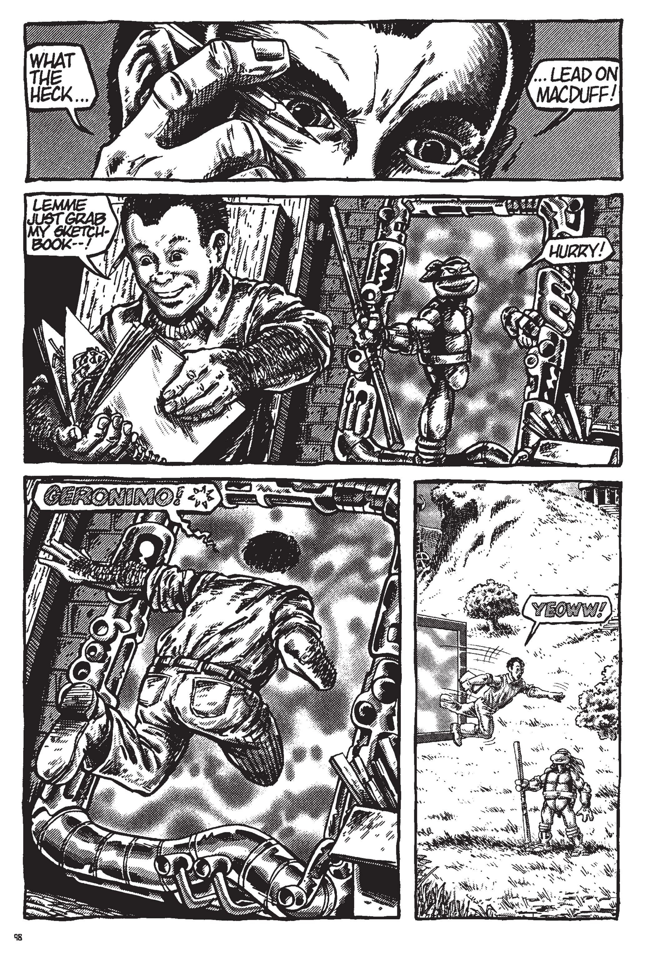 Read online Teenage Mutant Ninja Turtles: The Ultimate Collection comic -  Issue # TPB 2 (Part 1) - 98