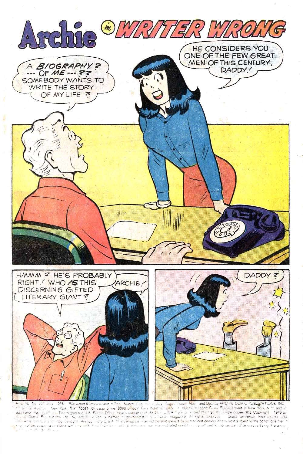 Read online Archie (1960) comic -  Issue #254 - 3