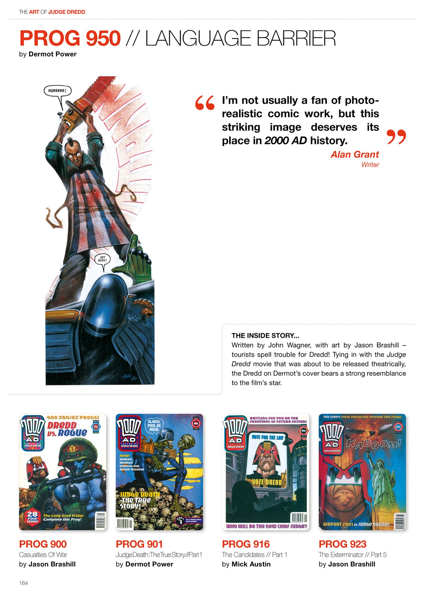 Read online The Art of Judge Dredd: Featuring 35 Years of Zarjaz Covers comic -  Issue # TPB (Part 2) - 73