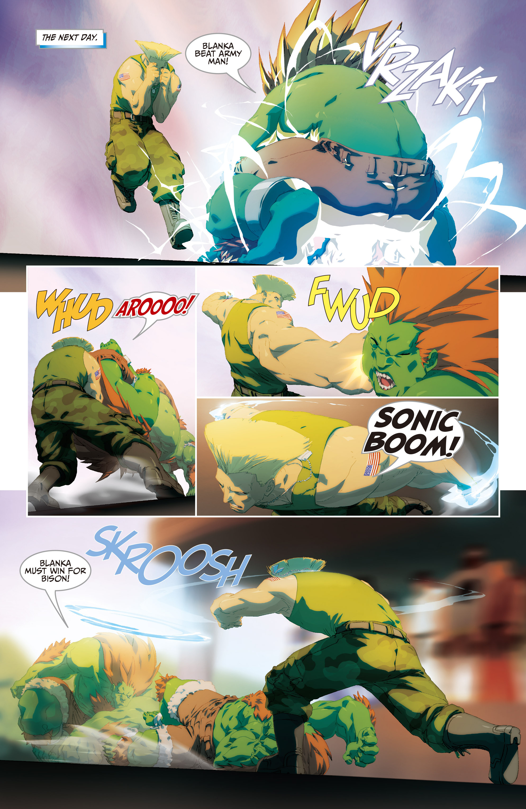 Read online Street Fighter II Turbo comic -  Issue #8 - 12