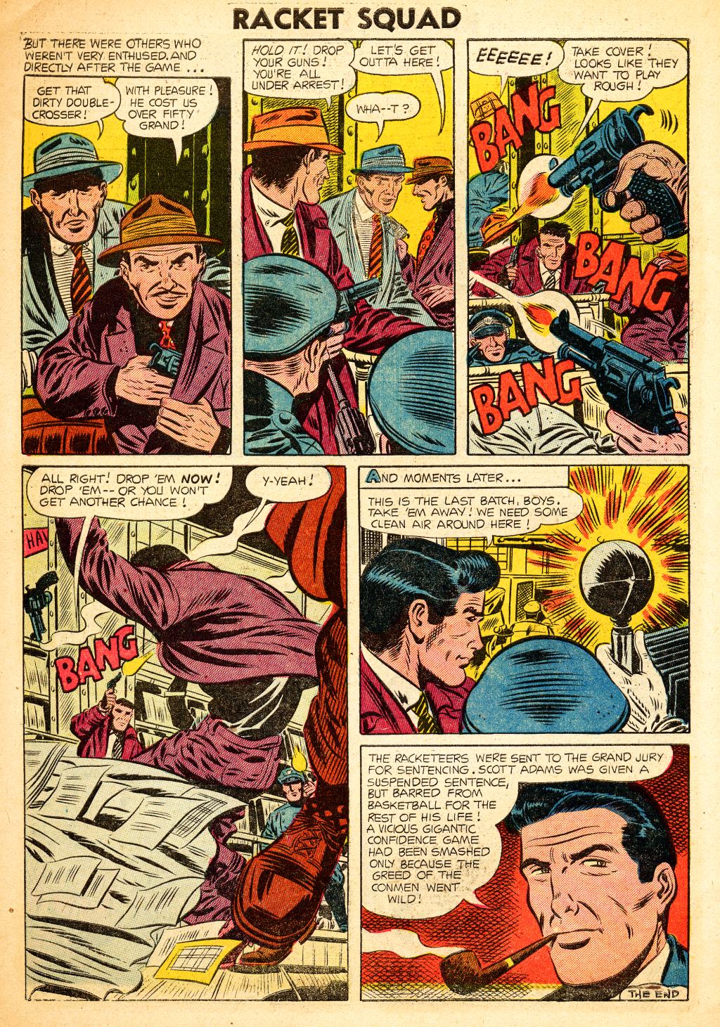 Read online Racket Squad in Action comic -  Issue #13 - 30