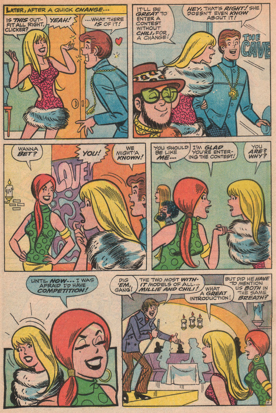 Read online Millie the Model comic -  Issue #168 - 4