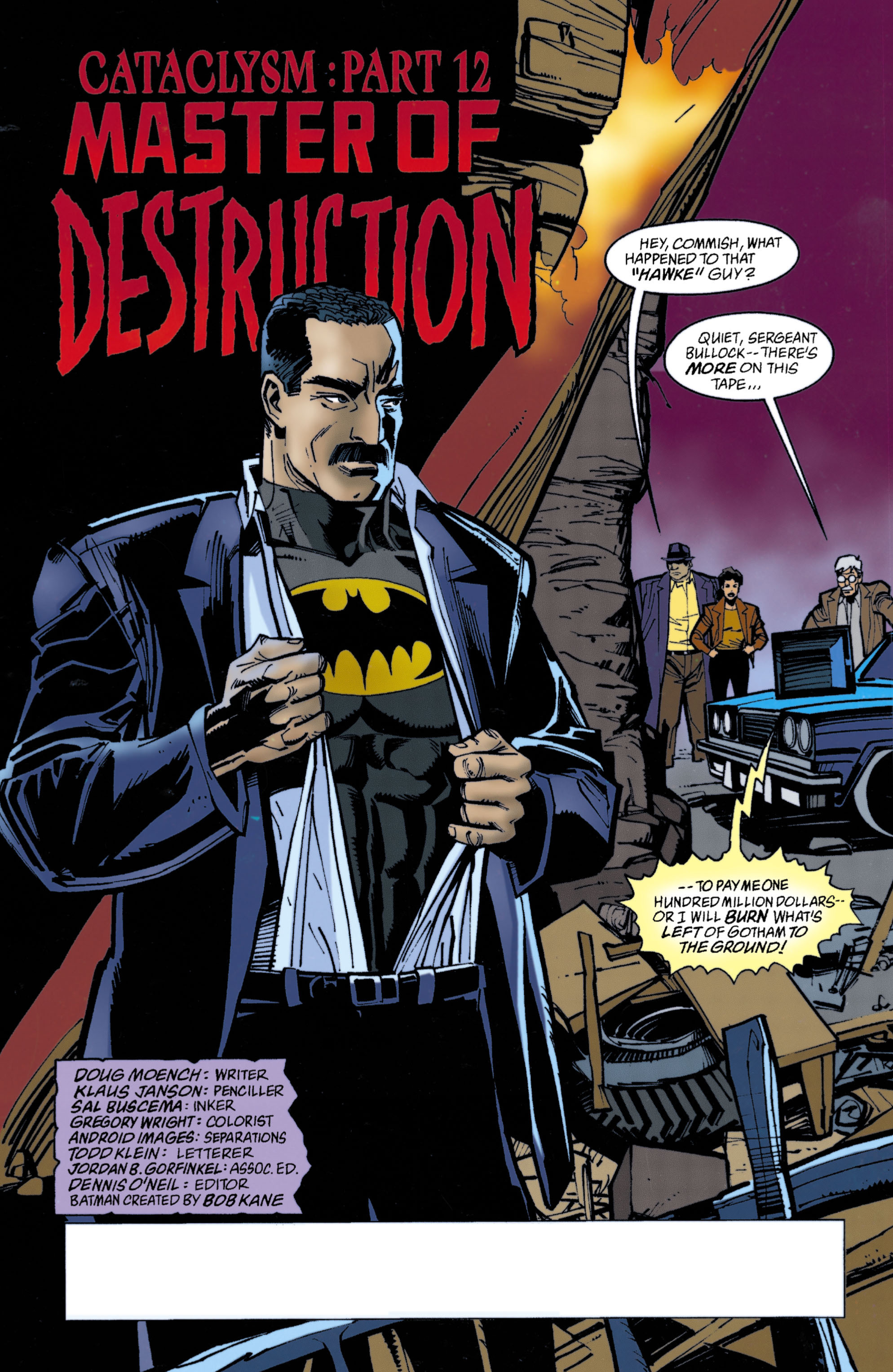 Read online Batman (1940) comic -  Issue #554 - 2