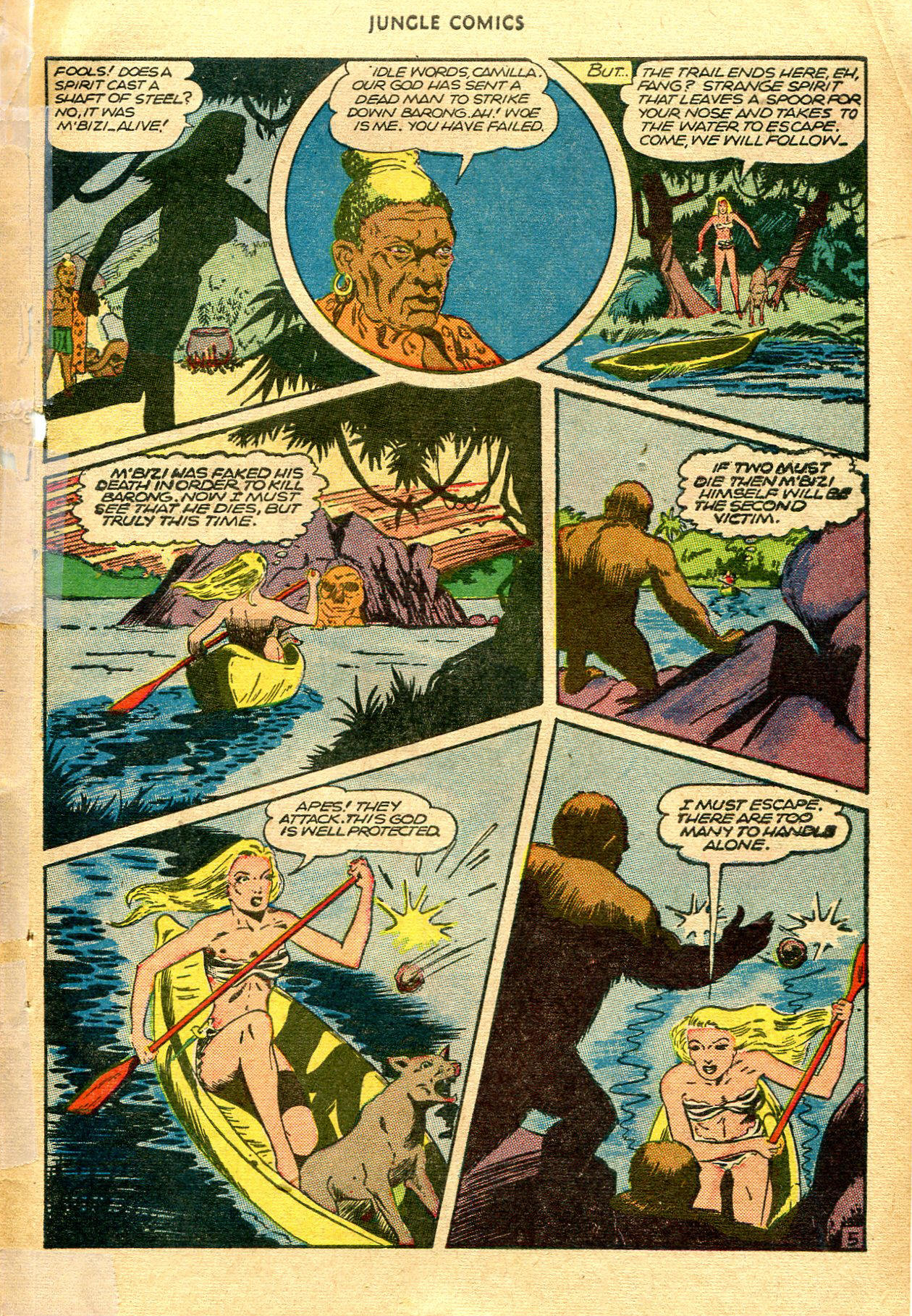 Read online Jungle Comics comic -  Issue #76 - 48