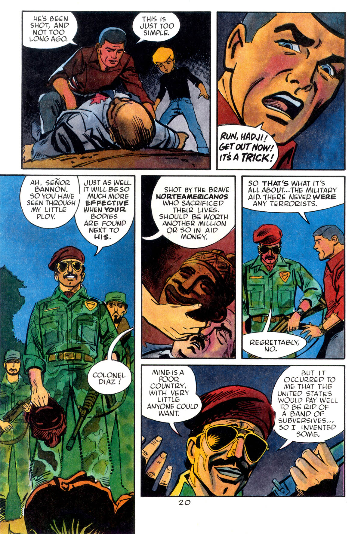 Read online Jonny Quest comic -  Issue #3 - 22