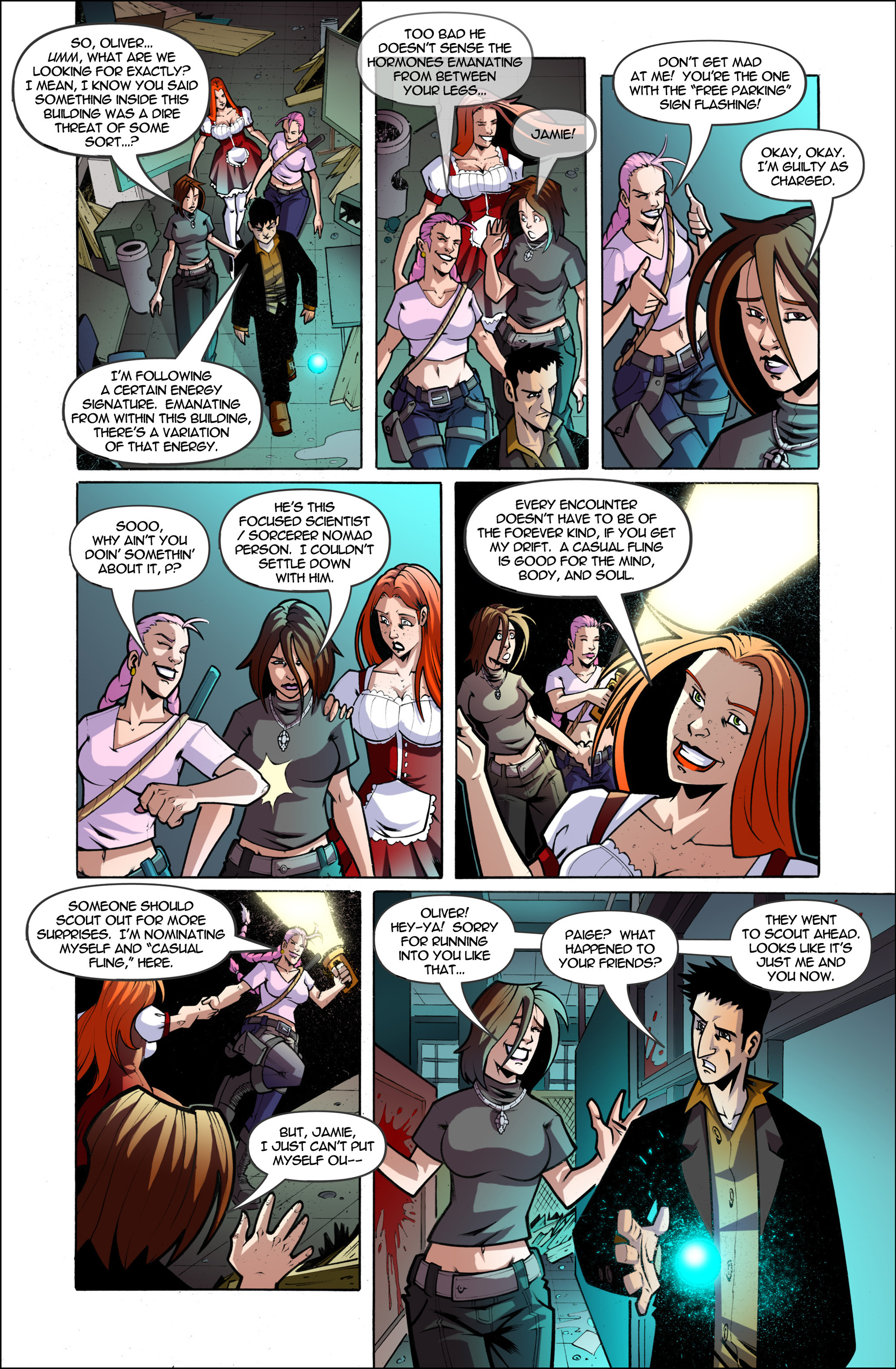Read online Chaos Campus: Sorority Girls Vs. Zombies comic -  Issue #16 - 5