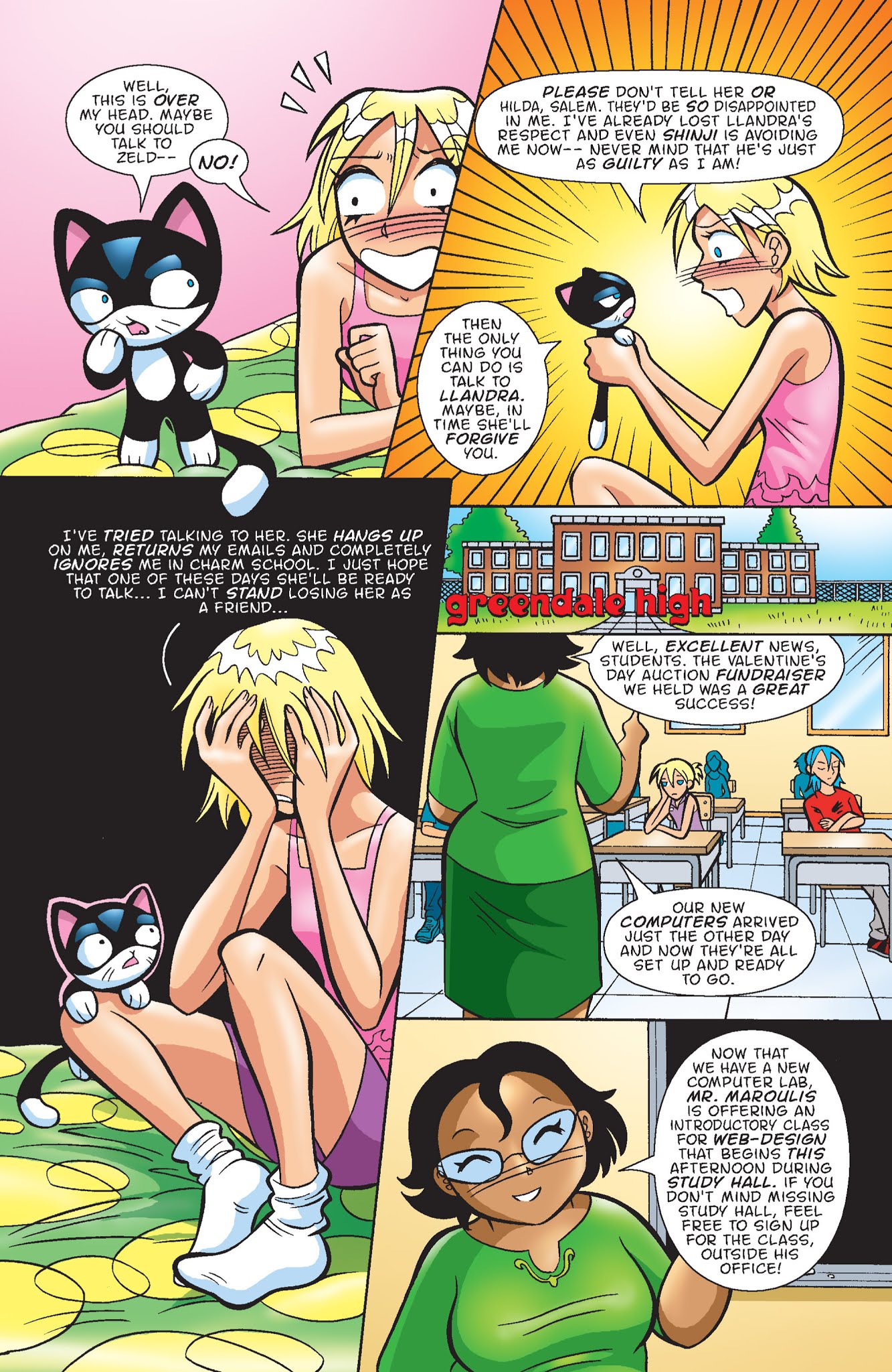 Read online Sabrina the Teenage Witch (2000) comic -  Issue #74 - 3