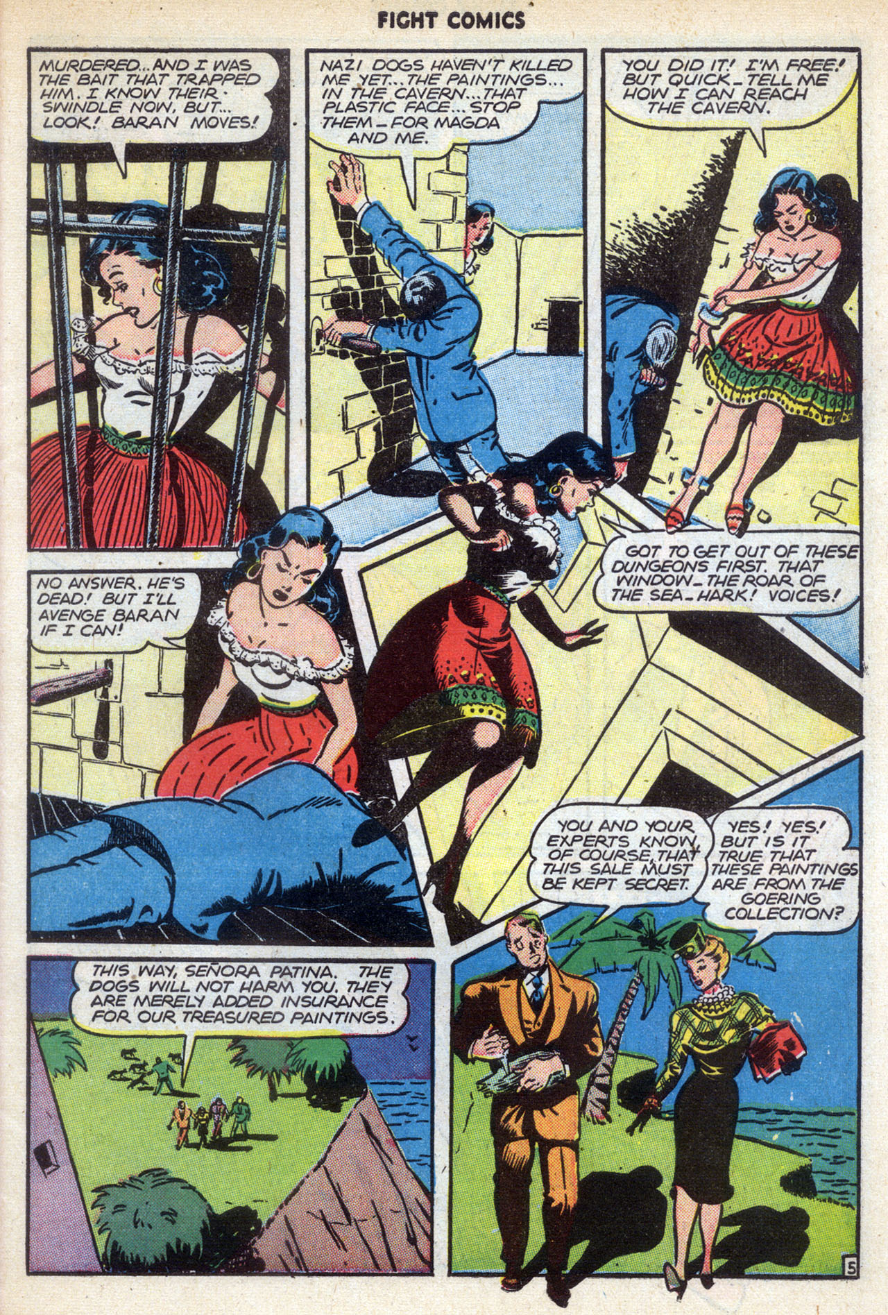 Read online Fight Comics comic -  Issue #47 - 7