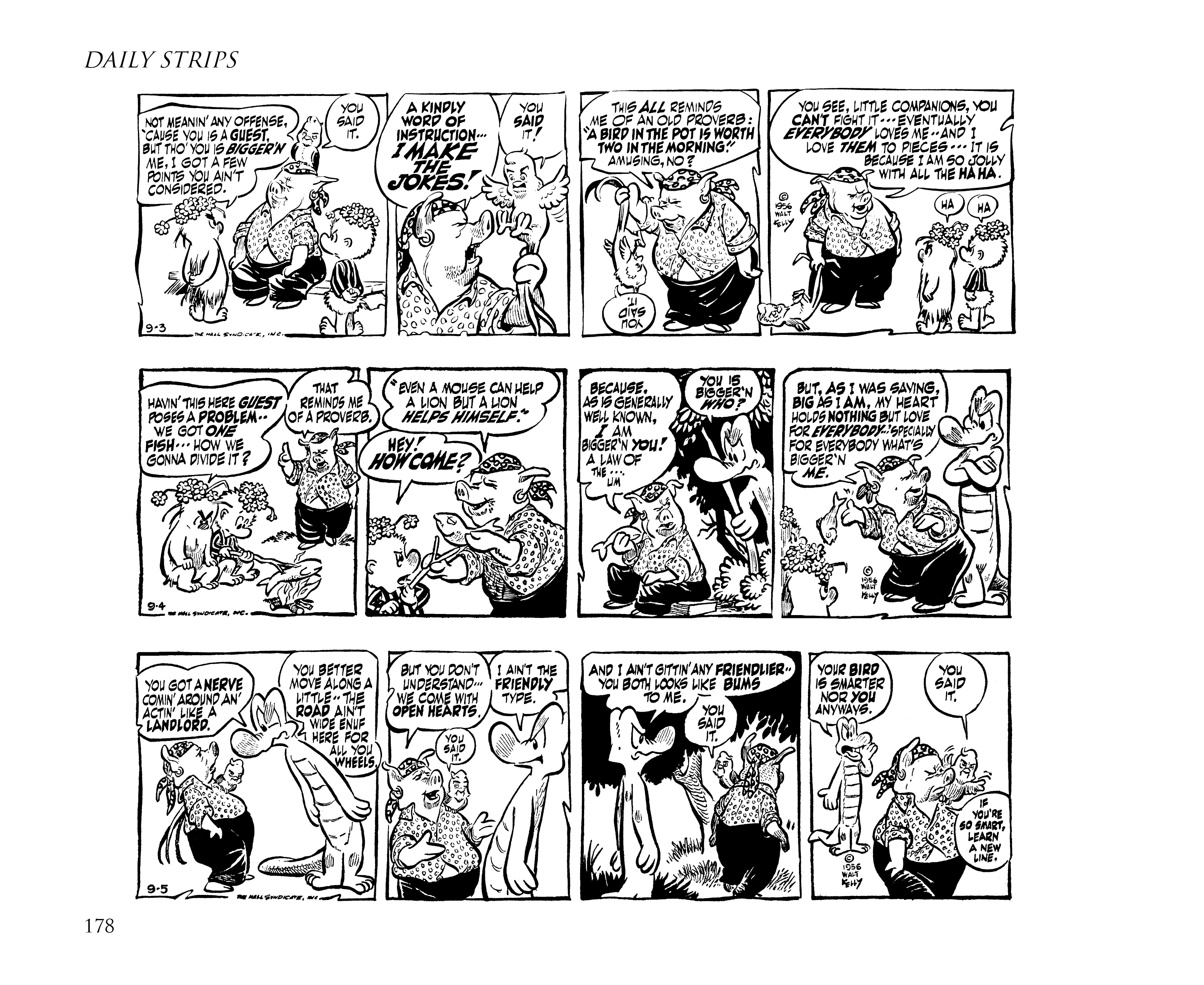 Read online Pogo by Walt Kelly: The Complete Syndicated Comic Strips comic -  Issue # TPB 4 (Part 2) - 90