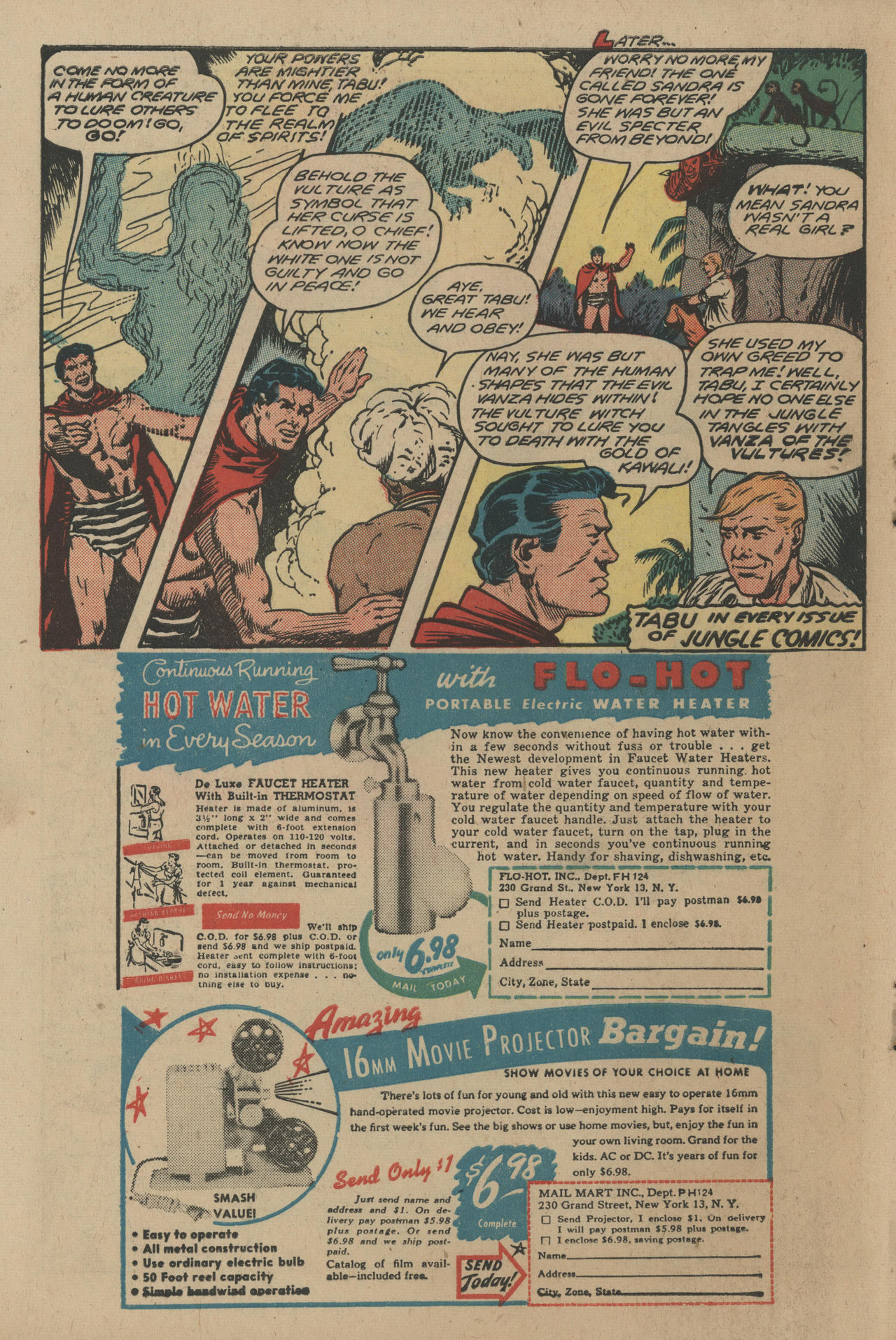 Read online Jungle Comics comic -  Issue #106 - 50