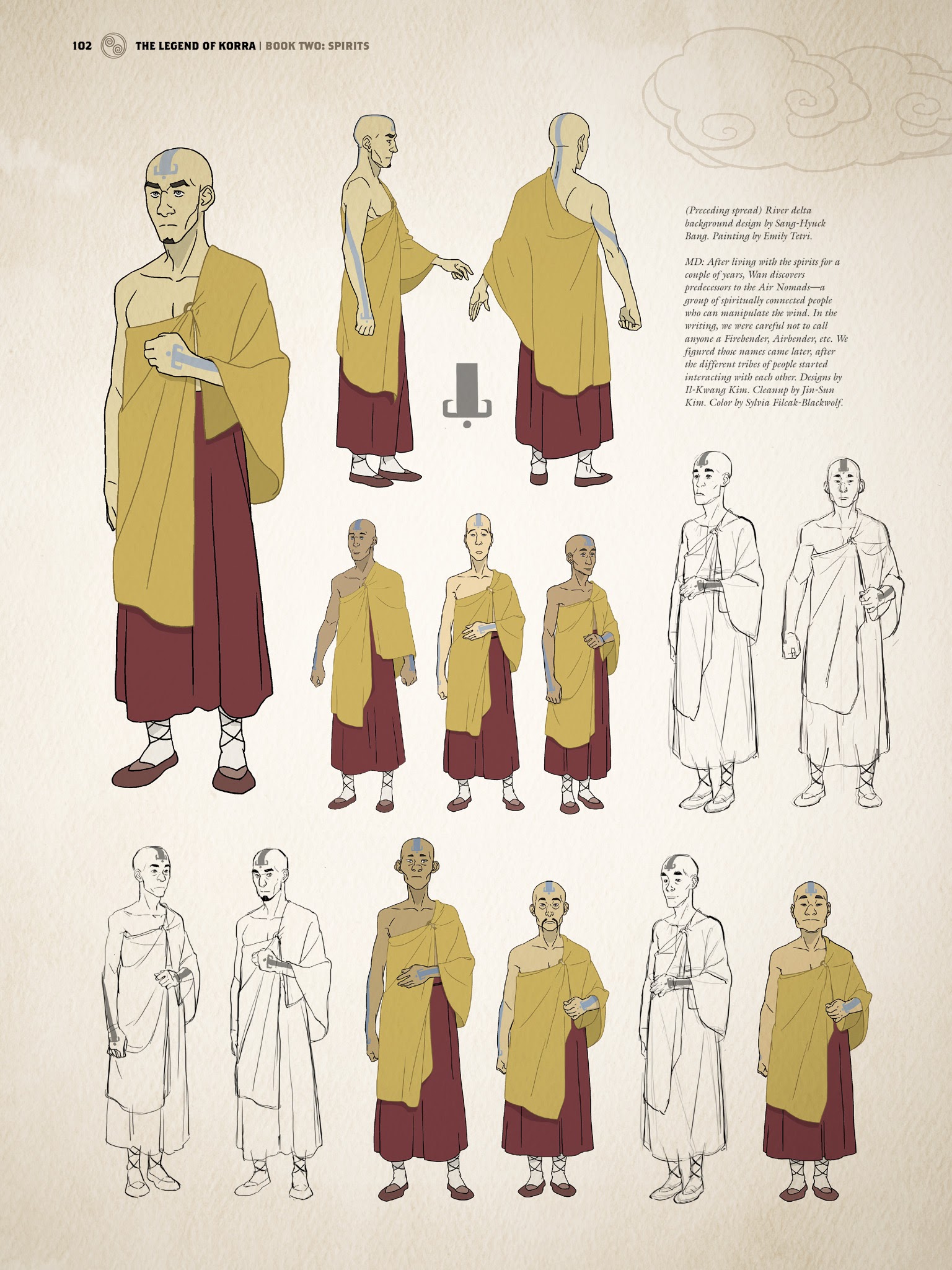 Read online The Legend of Korra: The Art of the Animated Series comic -  Issue # TPB 2 - 94