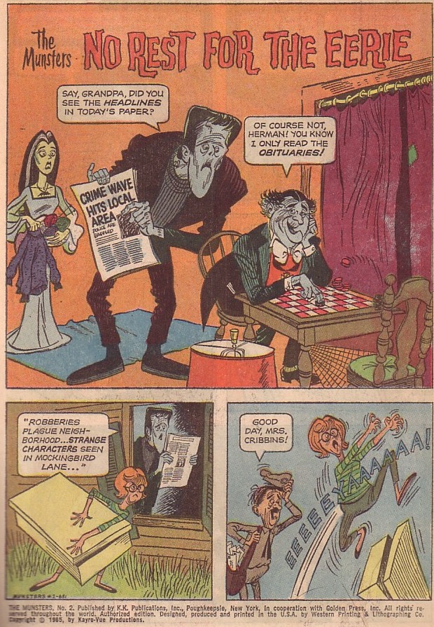 Read online The Munsters comic -  Issue #2 - 3