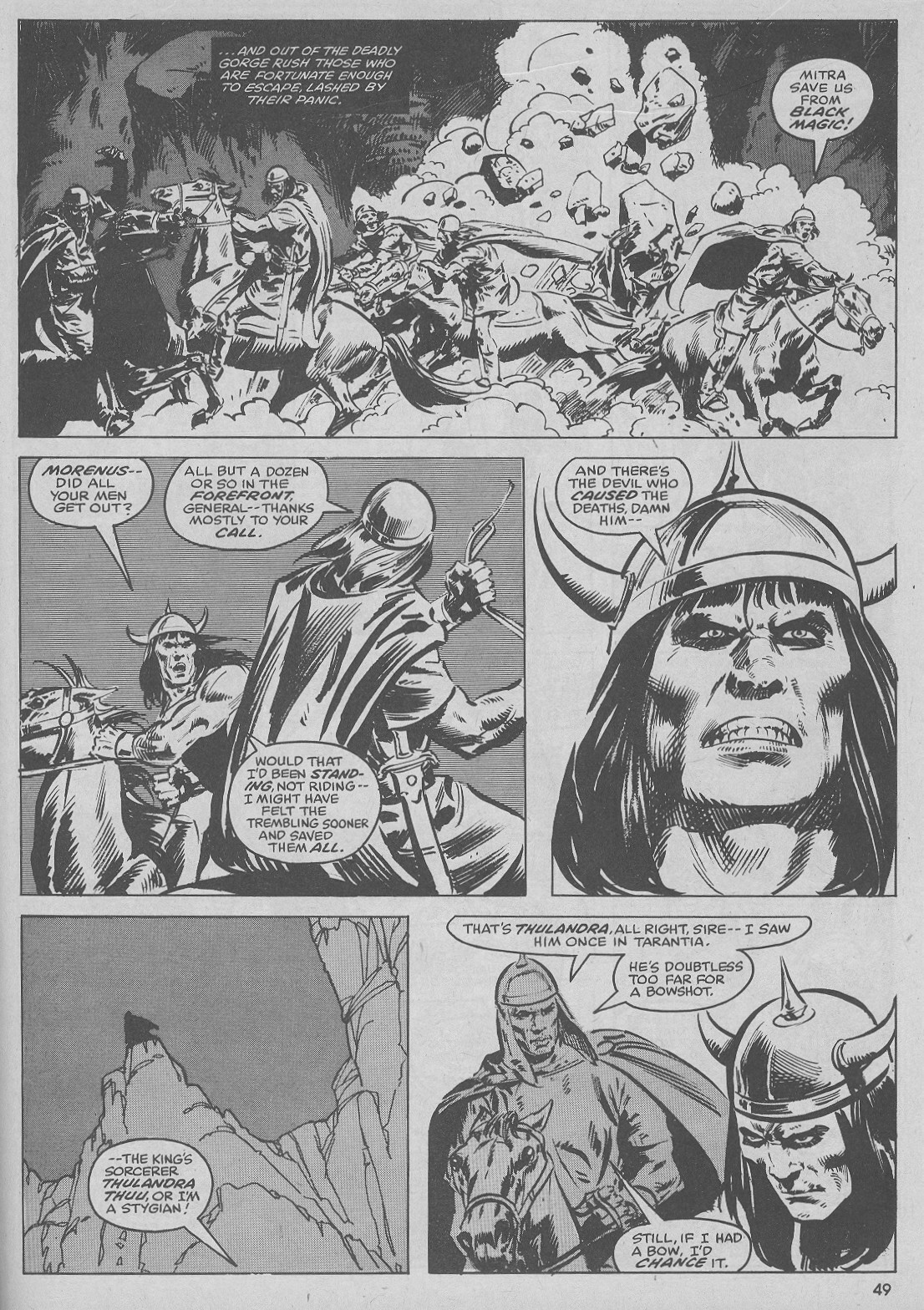 Read online The Savage Sword Of Conan comic -  Issue #51 - 49