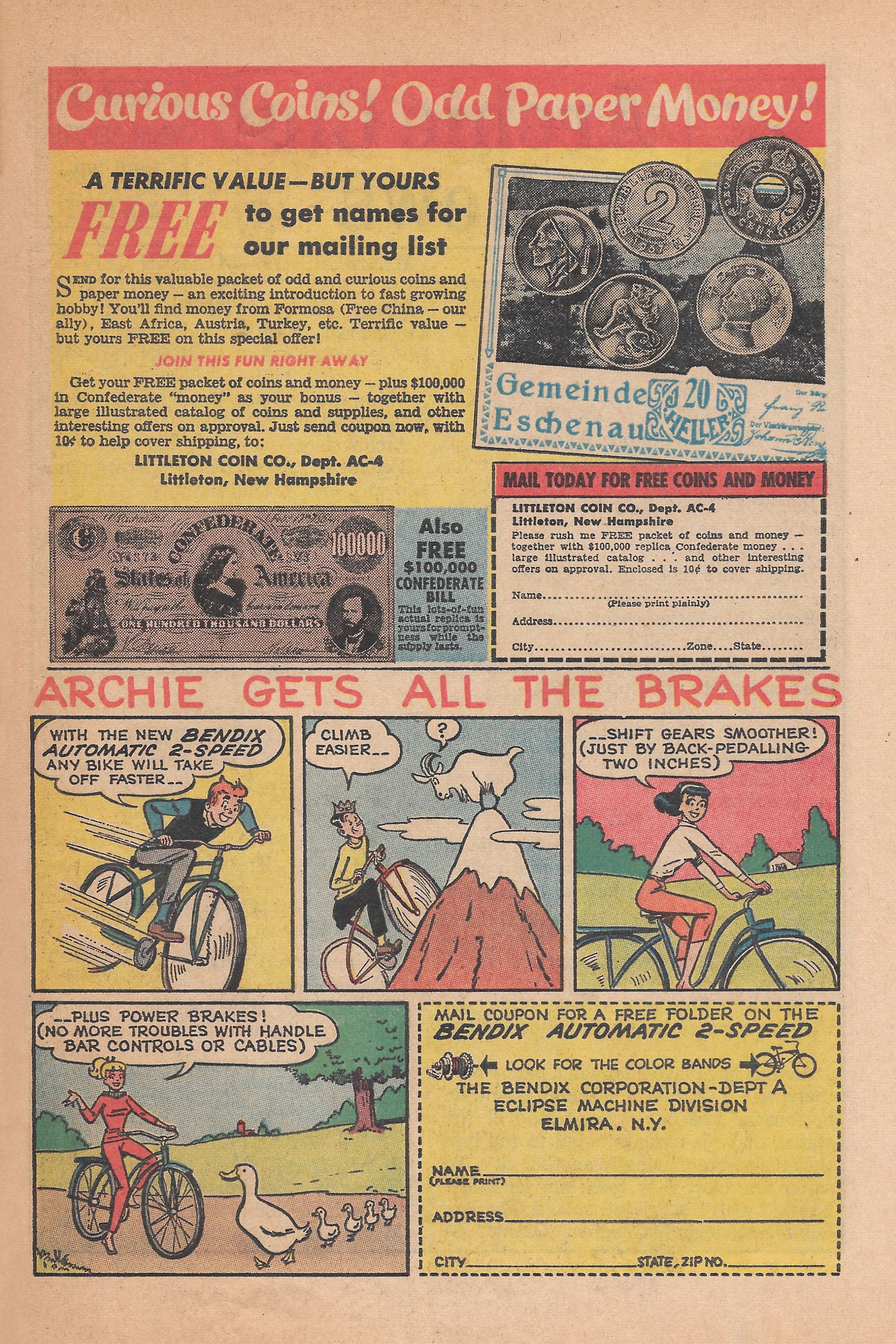 Read online Archie's Joke Book Magazine comic -  Issue #88 - 25