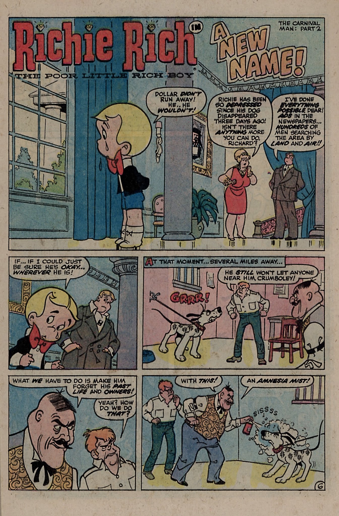 Read online Richie Rich & Dollar the Dog comic -  Issue #10 - 24