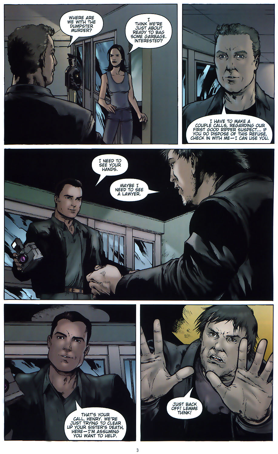 Read online CSI: Crime Scene Investigation comic -  Issue #5 - 5