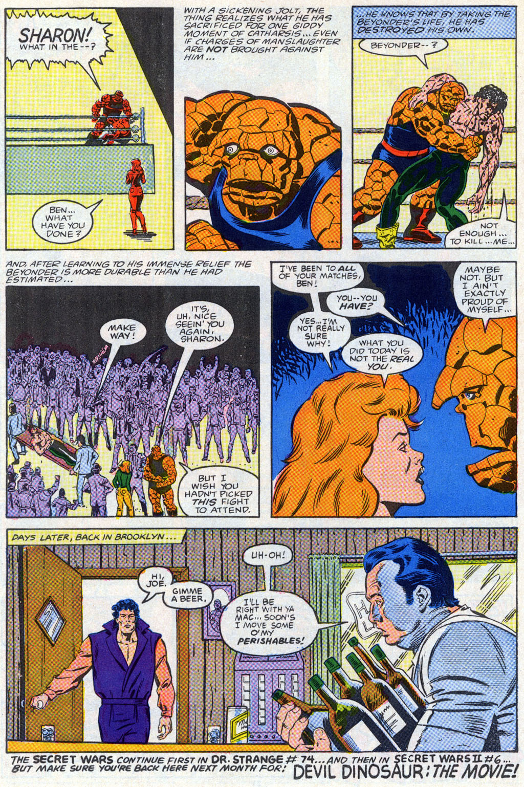 Read online The Thing comic -  Issue #30 - 23