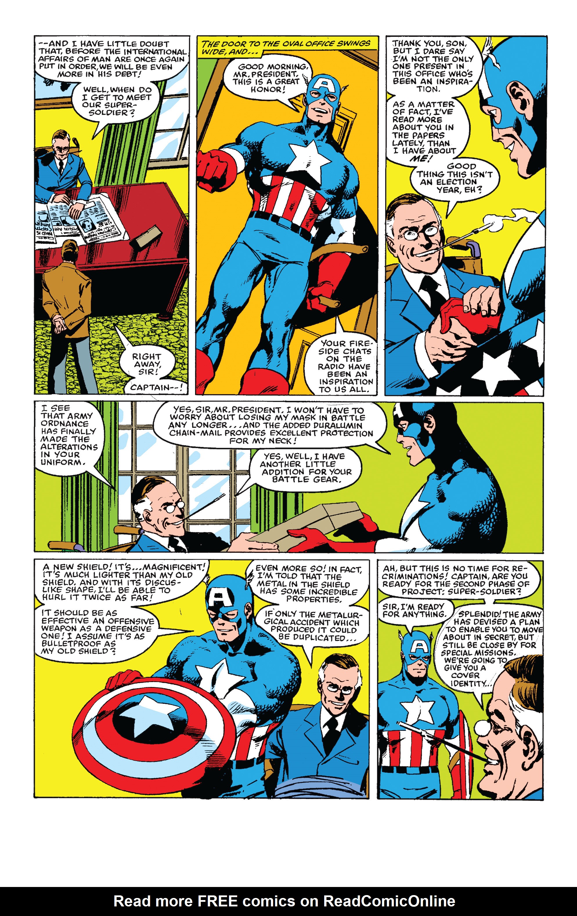Read online Marvel Tales: Captain America comic -  Issue # Full - 45
