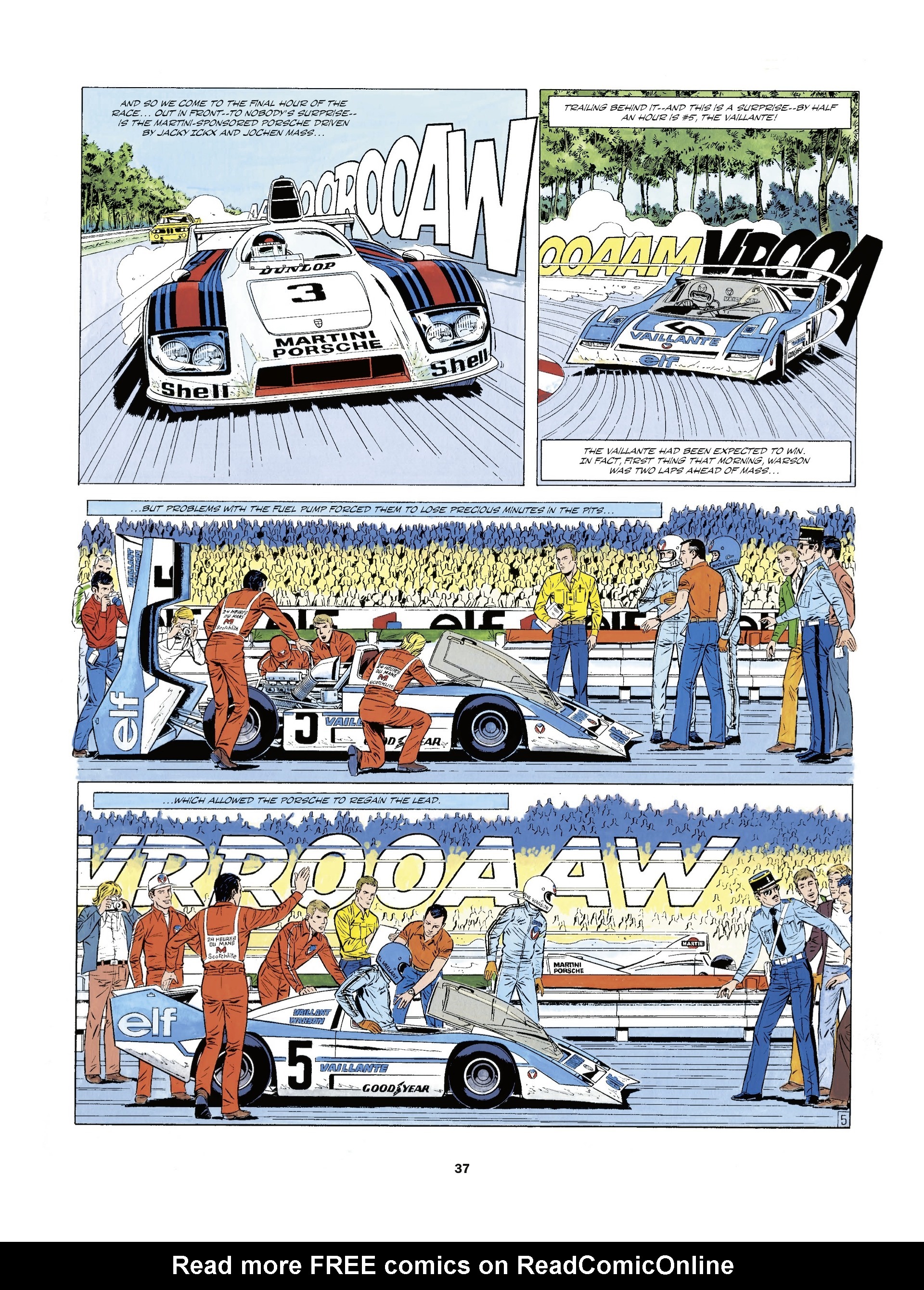 Read online Michel Vaillant Short Story Classics comic -  Issue # Full - 37