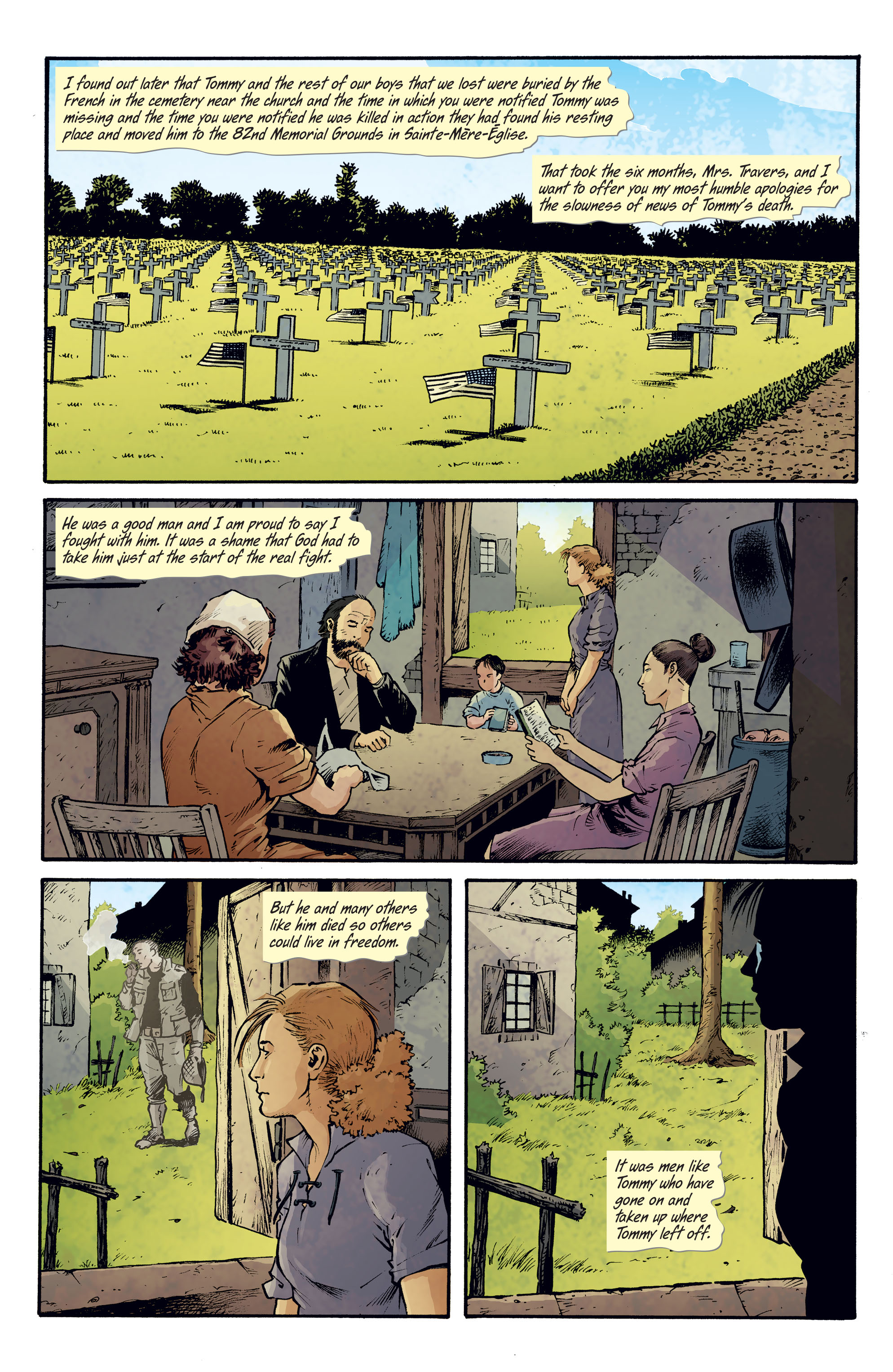 Read online Six Days: The Incredible Story of D-Day's Lost Chapter comic -  Issue # TPB - 124