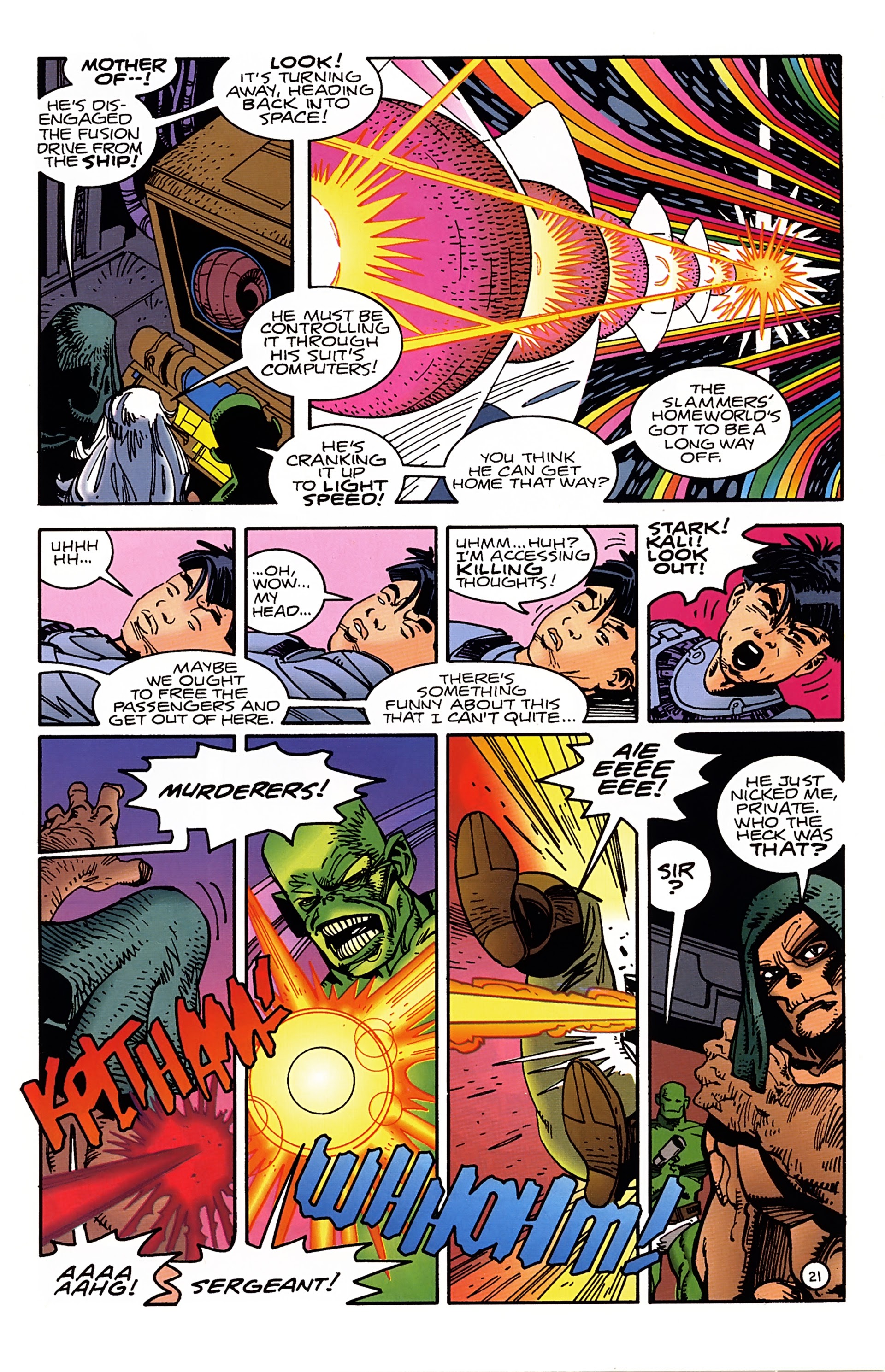 Read online Star Slammers Special comic -  Issue # Full - 25