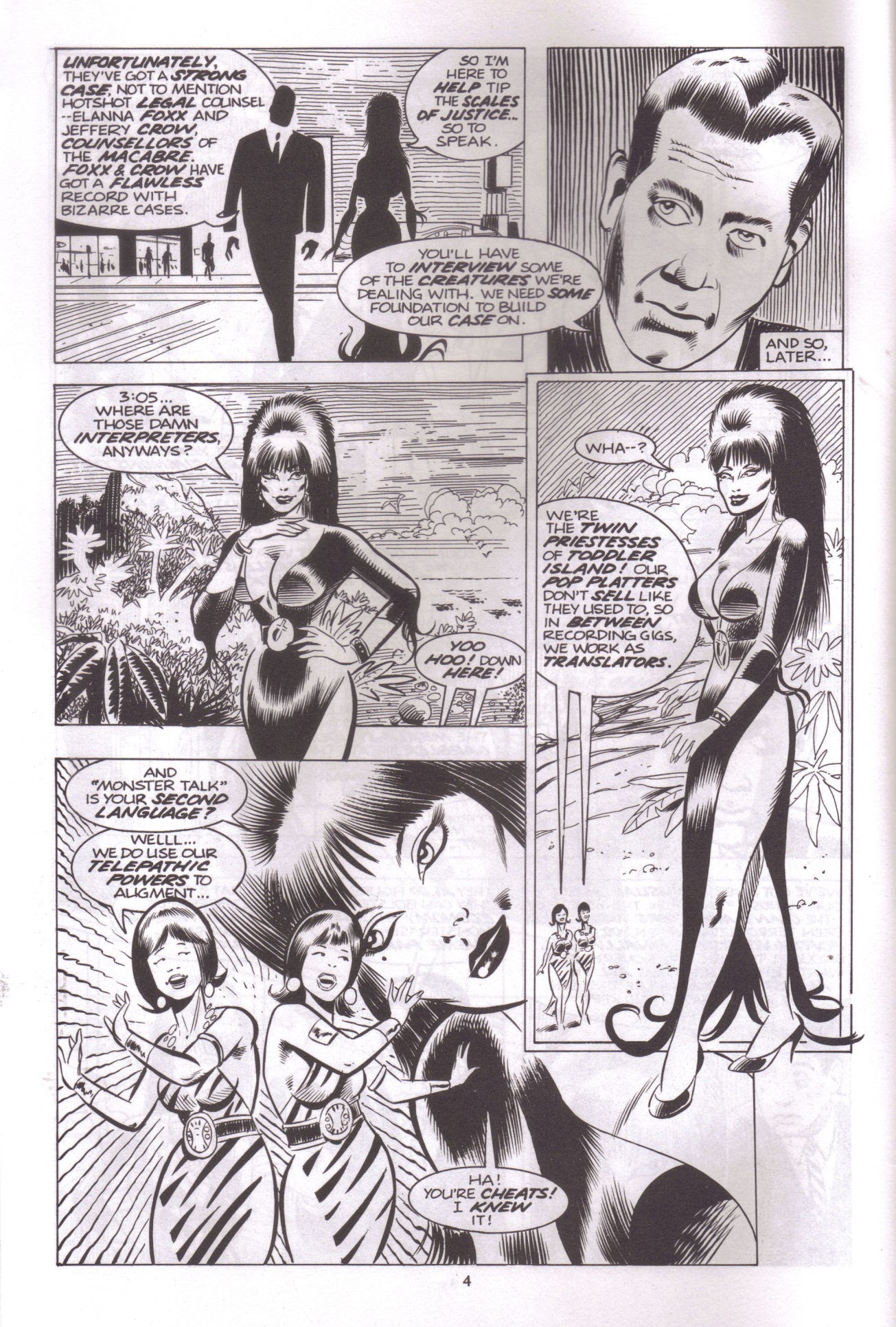 Read online Elvira, Mistress of the Dark comic -  Issue #29 - 6