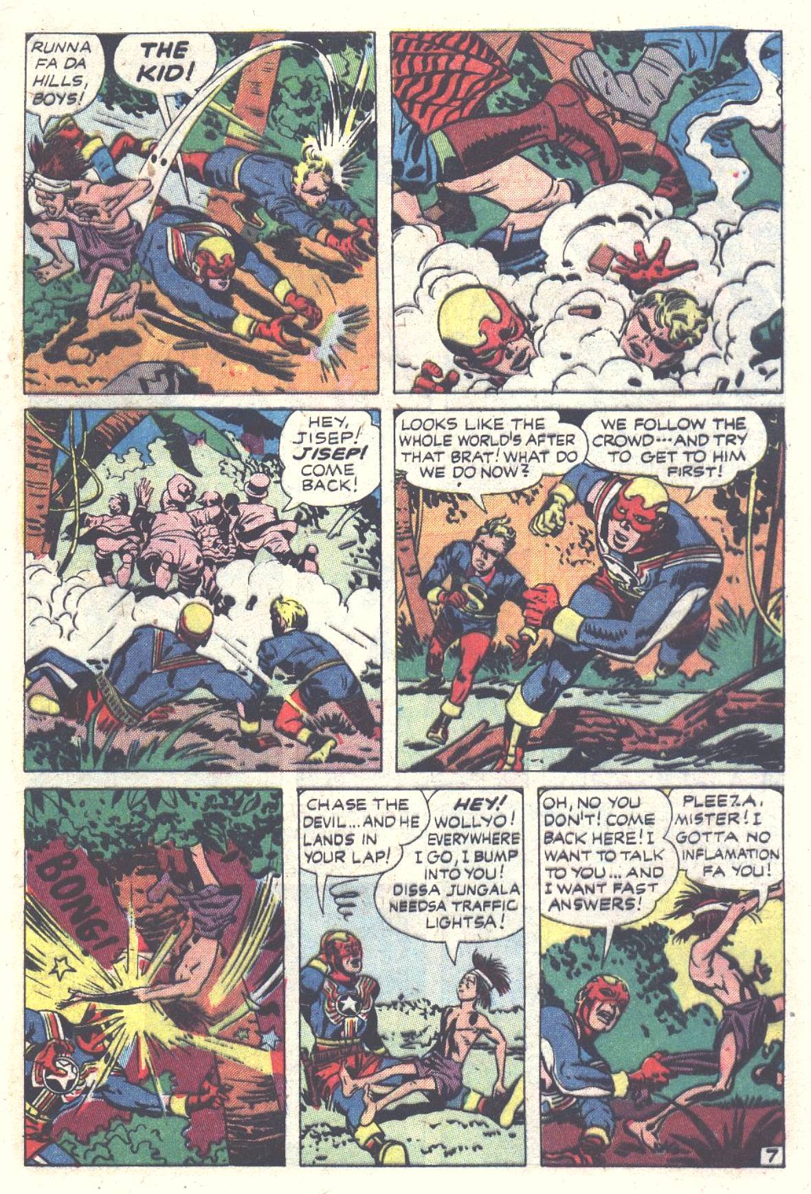 Read online Fighting American (1954) comic -  Issue #5 - 9