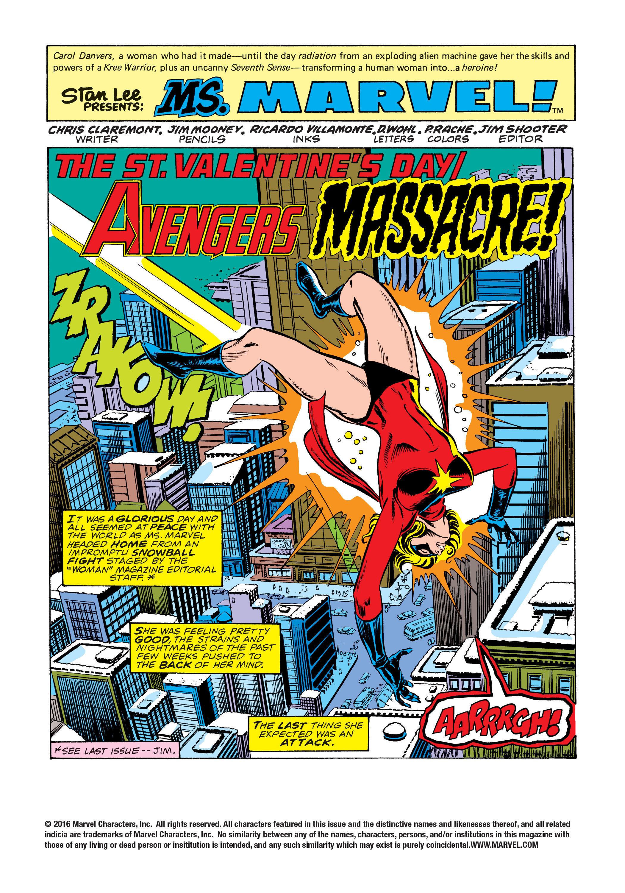 Read online Ms. Marvel (1977) comic -  Issue #18 - 2