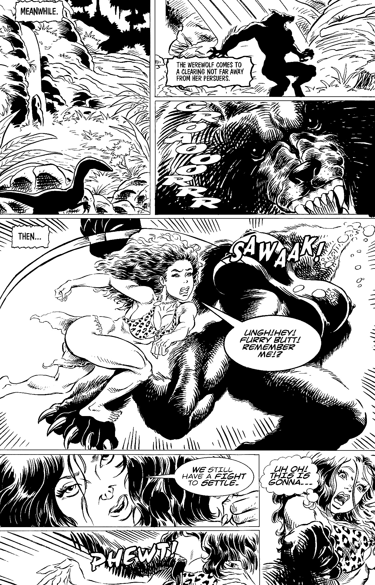 Read online Cavewoman: Feeding Grounds comic -  Issue #2 - 12