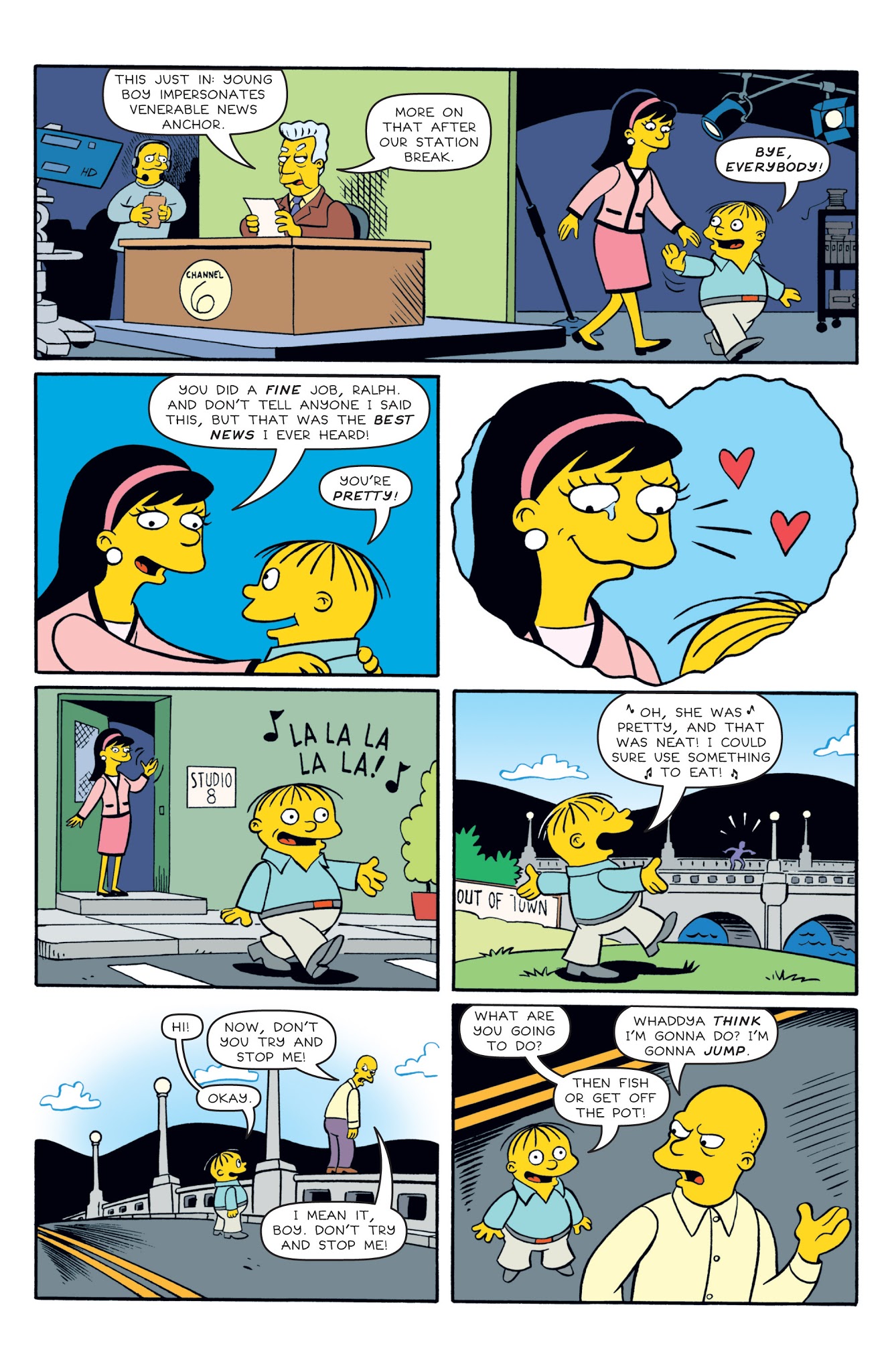 Read online Simpsons One-Shot Wonders: Ralph Wiggum Comics comic -  Issue # Full - 19