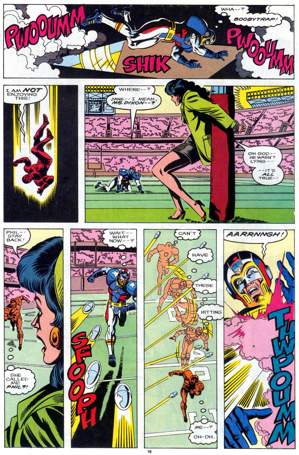 Read online NFL SuperPro comic -  Issue #4 - 14