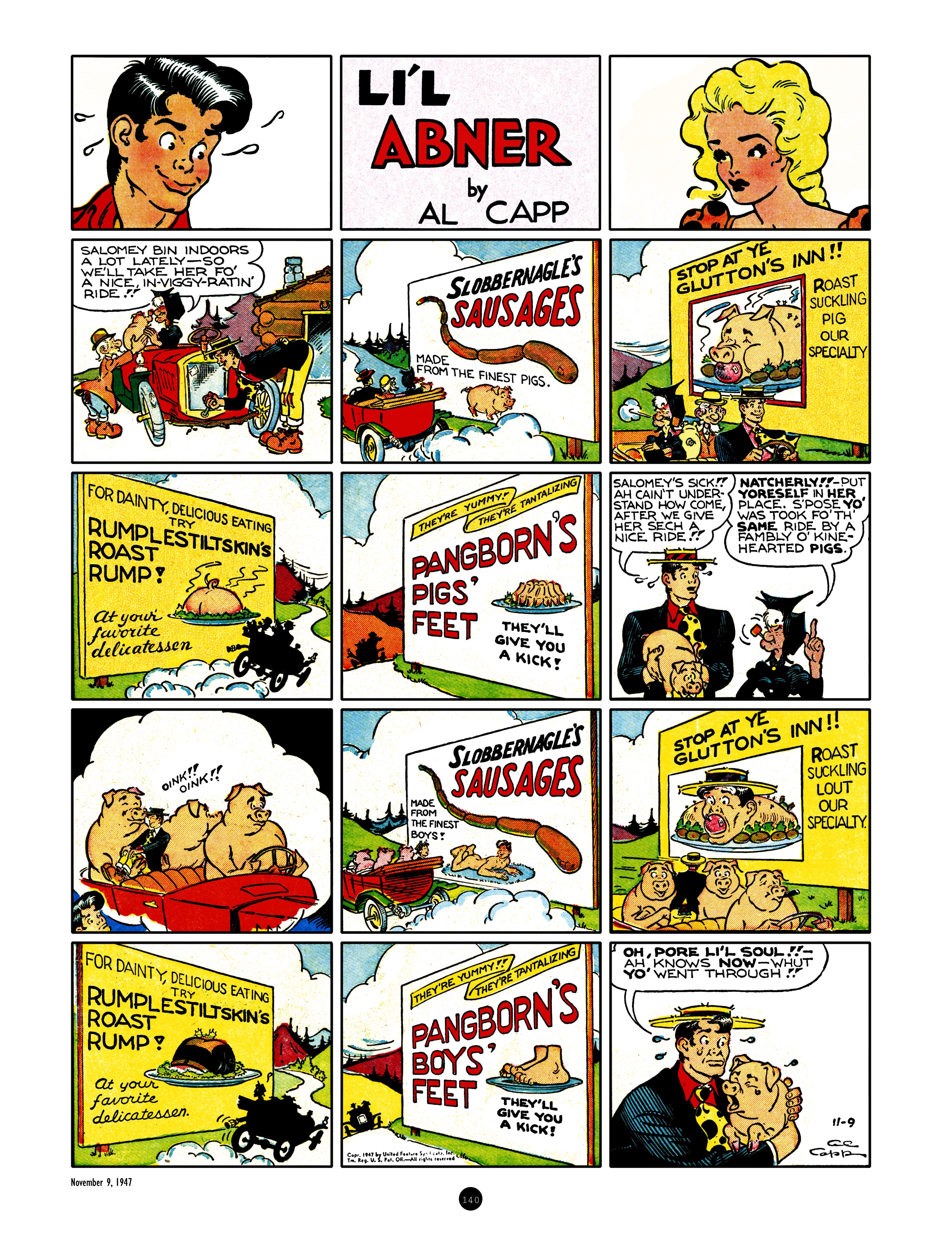 Read online Al Capp's Li'l Abner Complete Daily & Color Sunday Comics comic -  Issue # TPB 7 (Part 2) - 41