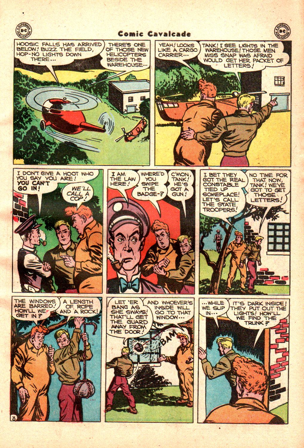 Read online Comic Cavalcade comic -  Issue #21 - 45