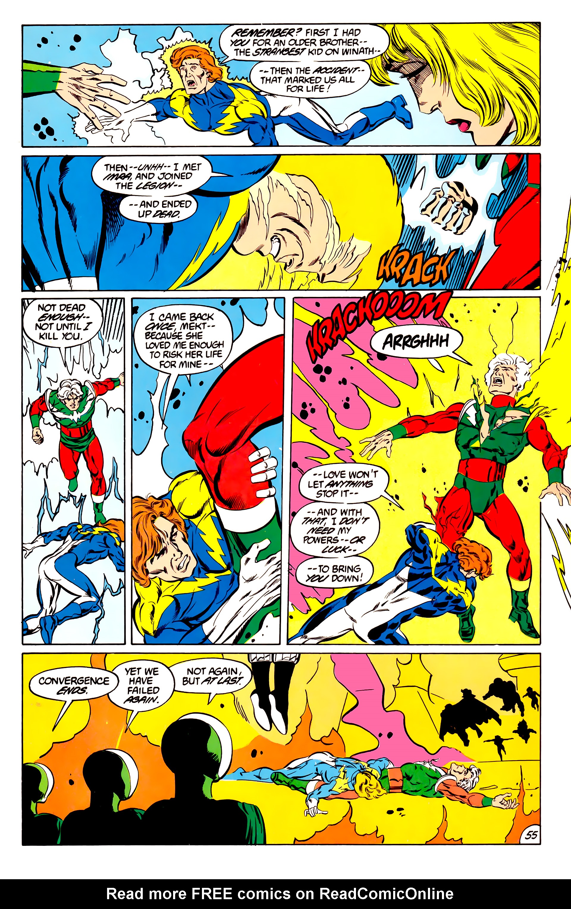 Read online Legion of Super-Heroes (1984) comic -  Issue #45 - 55