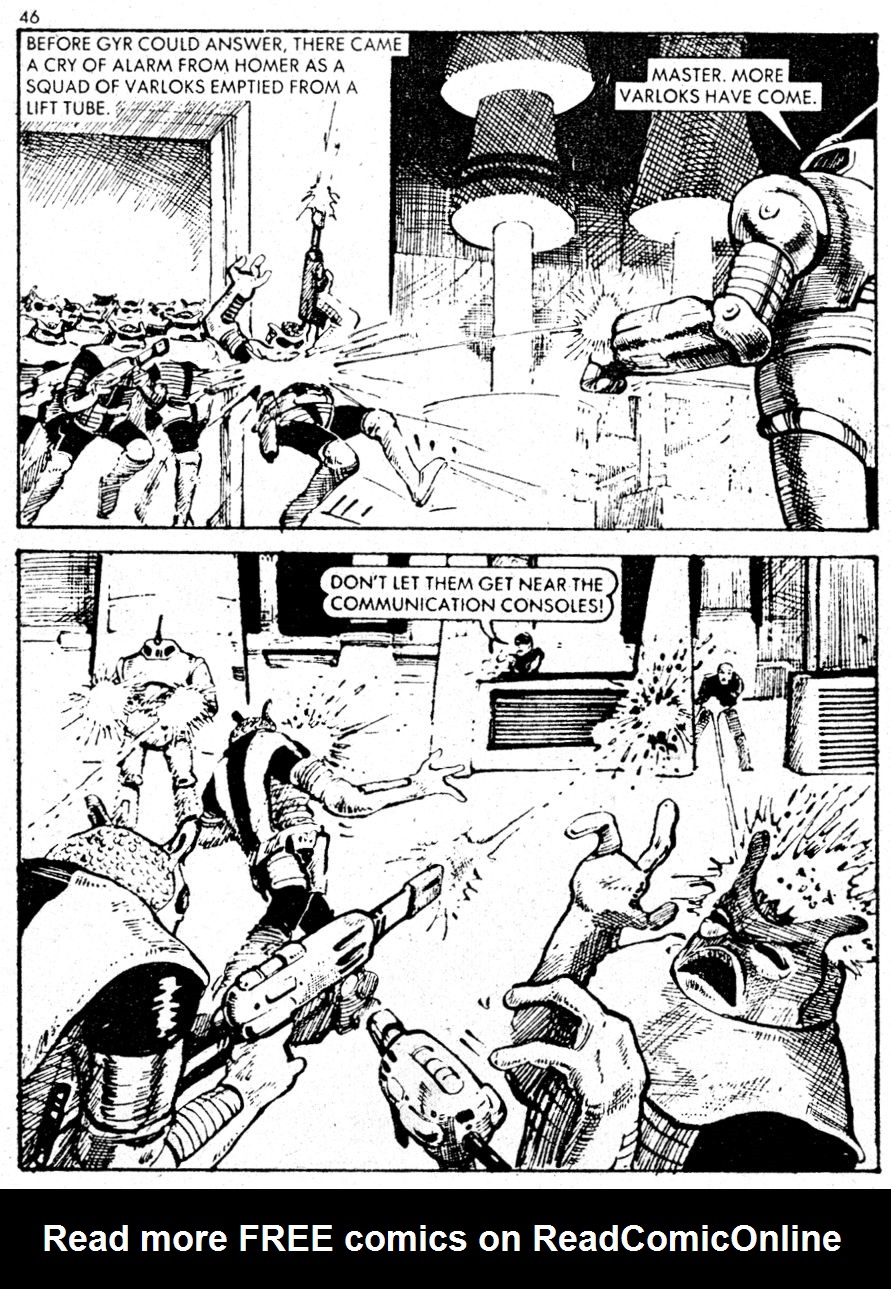 Read online Starblazer comic -  Issue #21 - 46