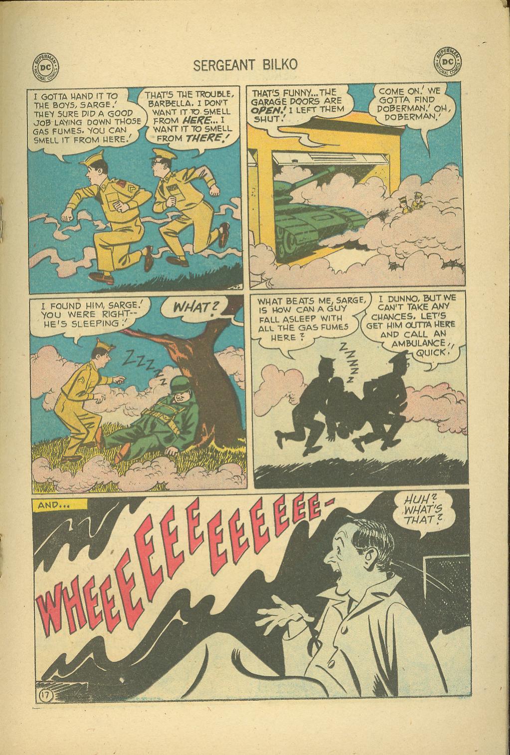 Read online Sergeant Bilko comic -  Issue #6 - 19