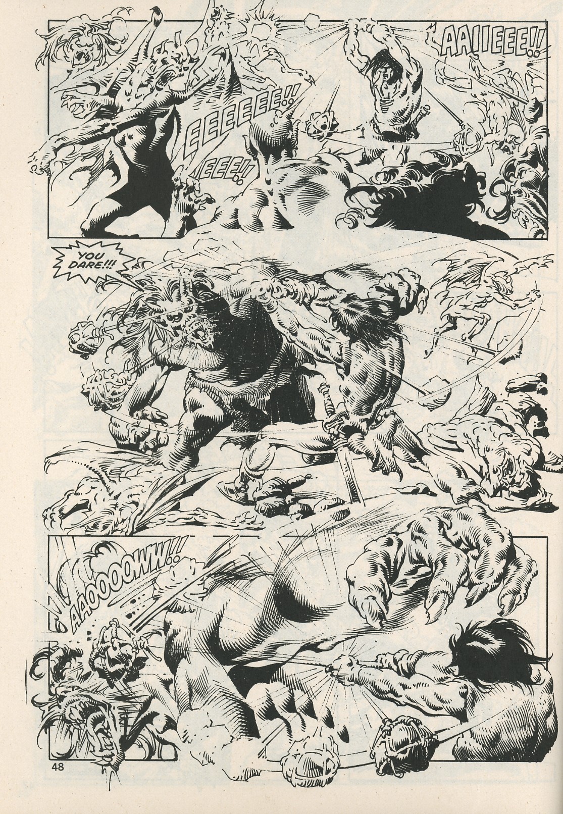 Read online The Savage Sword Of Conan comic -  Issue #114 - 48