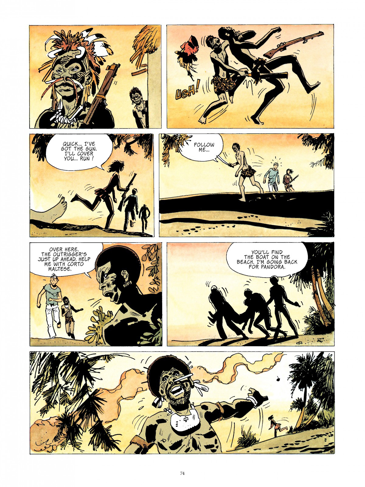 Read online Corto Maltese comic -  Issue # TPB 2 (Part 1) - 64