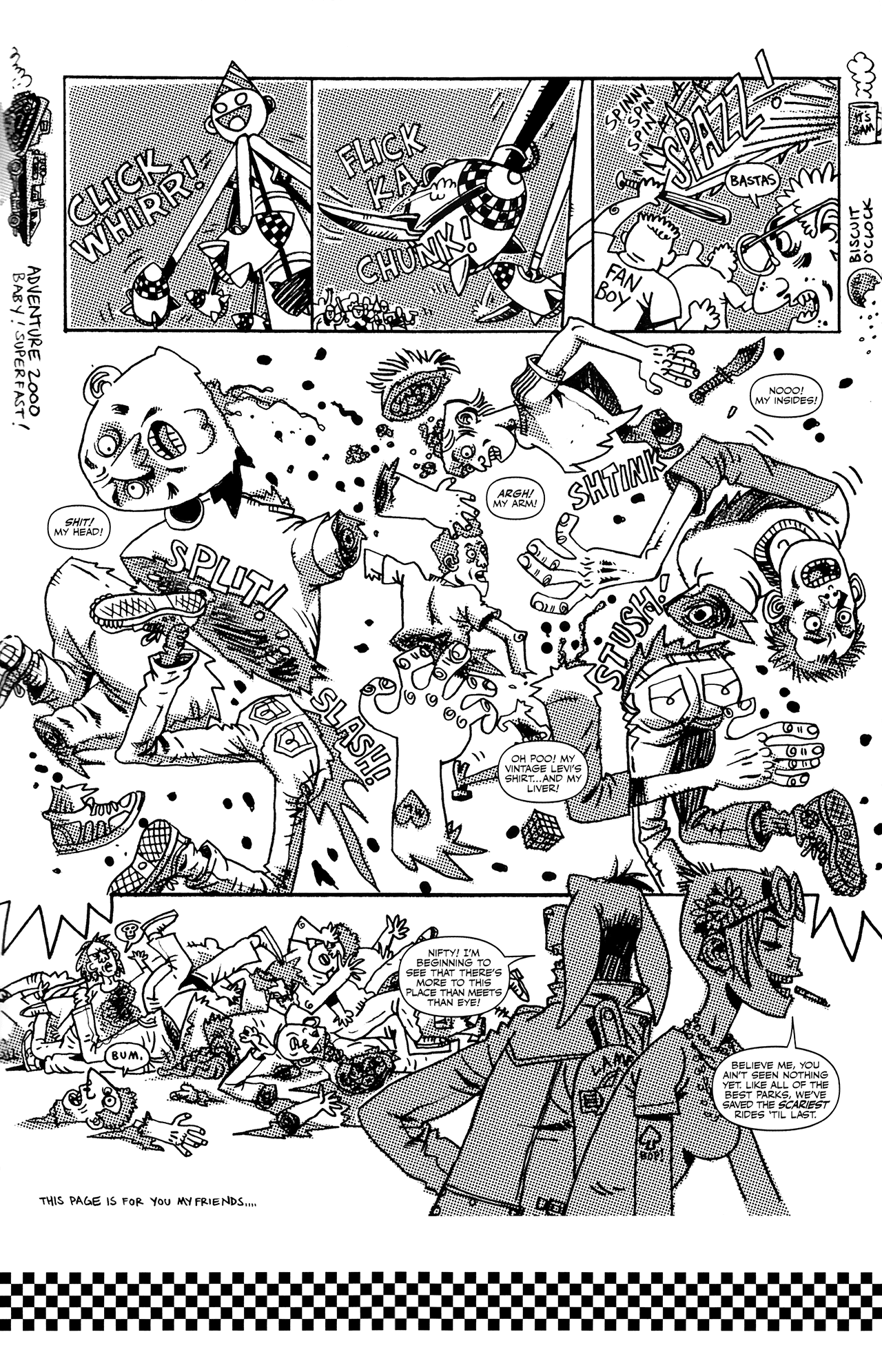 Read online Tank Girl: Skidmarks comic -  Issue #3 - 24