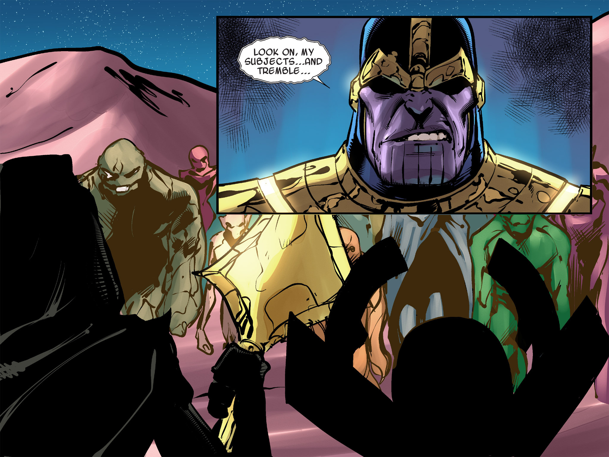 Read online Thanos: A God Up There Listening comic -  Issue # TPB - 295