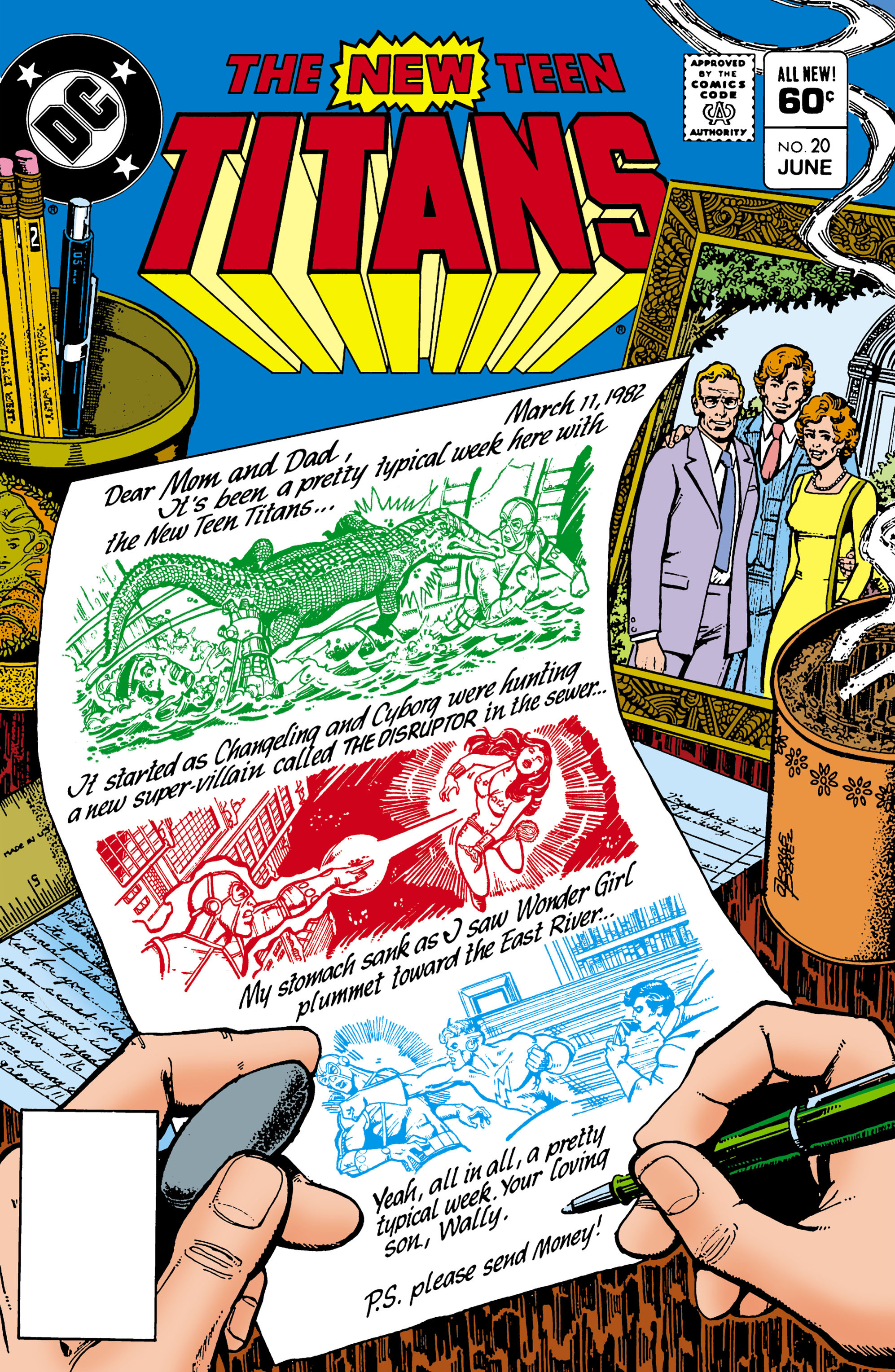Read online The New Teen Titans (1980) comic -  Issue #20 - 1