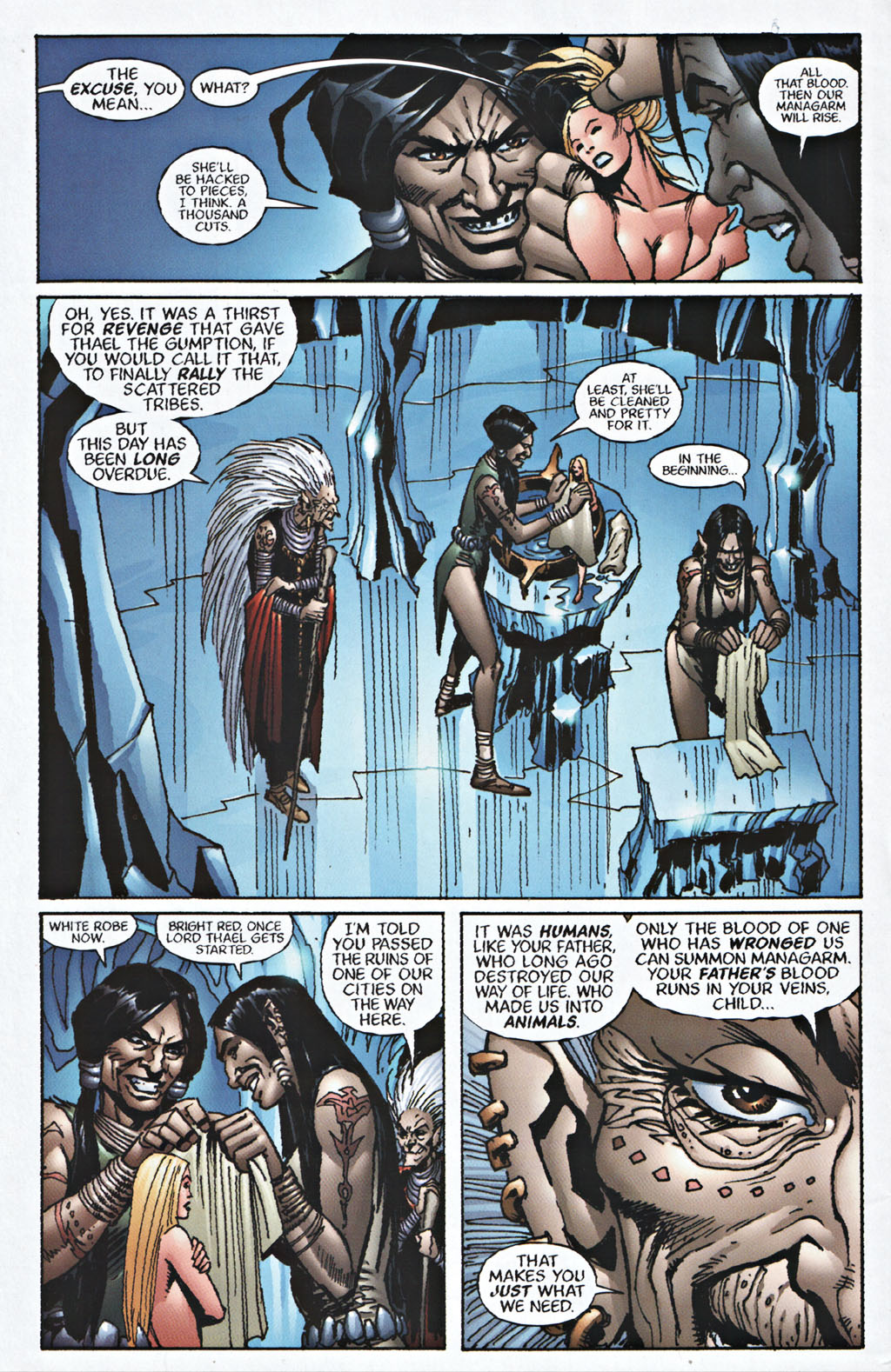 Read online R.A. Salvatore's DemonWars: Trial By Fire comic -  Issue #4 - 7