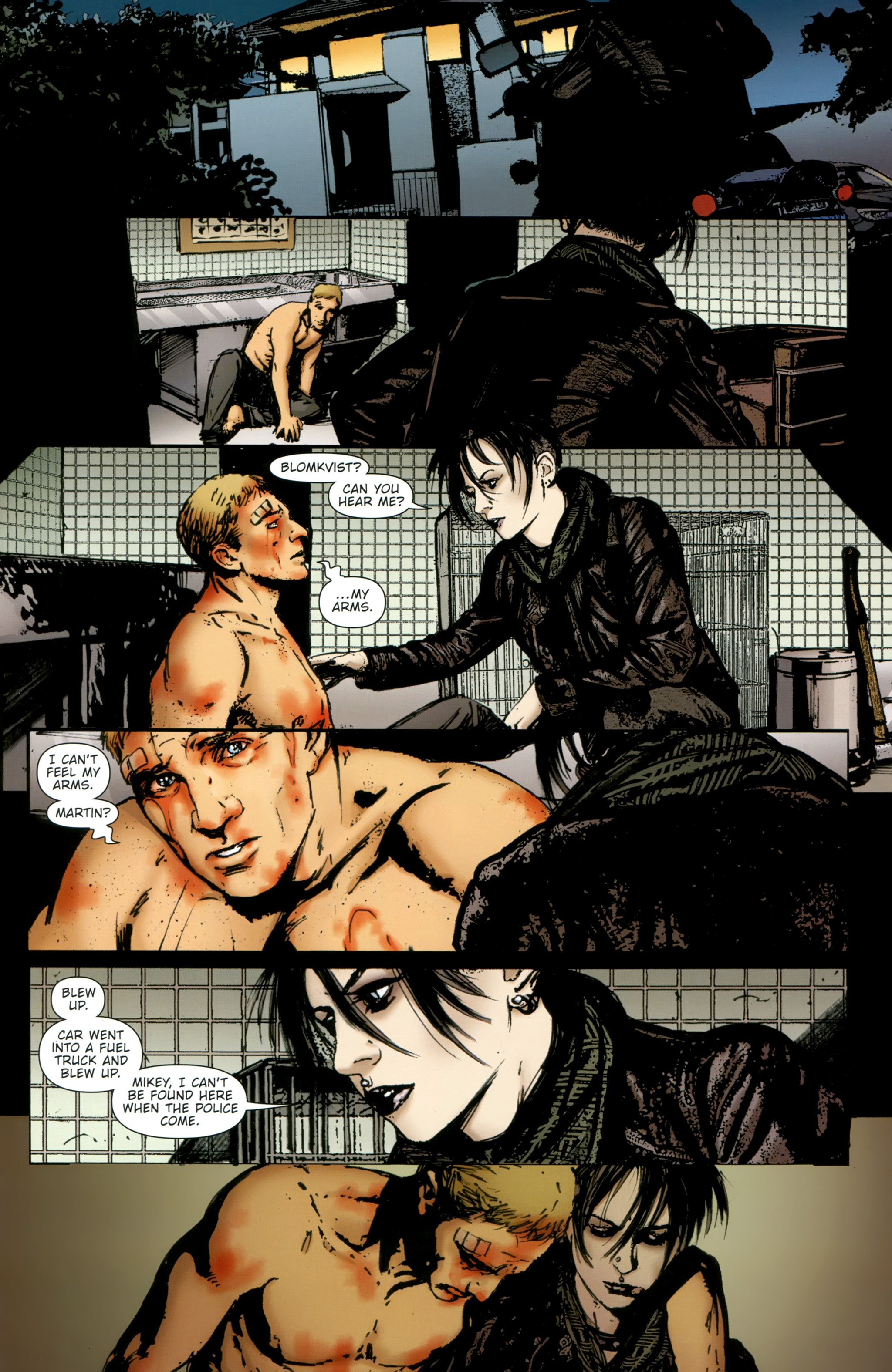 Read online The Girl With the Dragon Tattoo comic -  Issue # TPB 2 - 109
