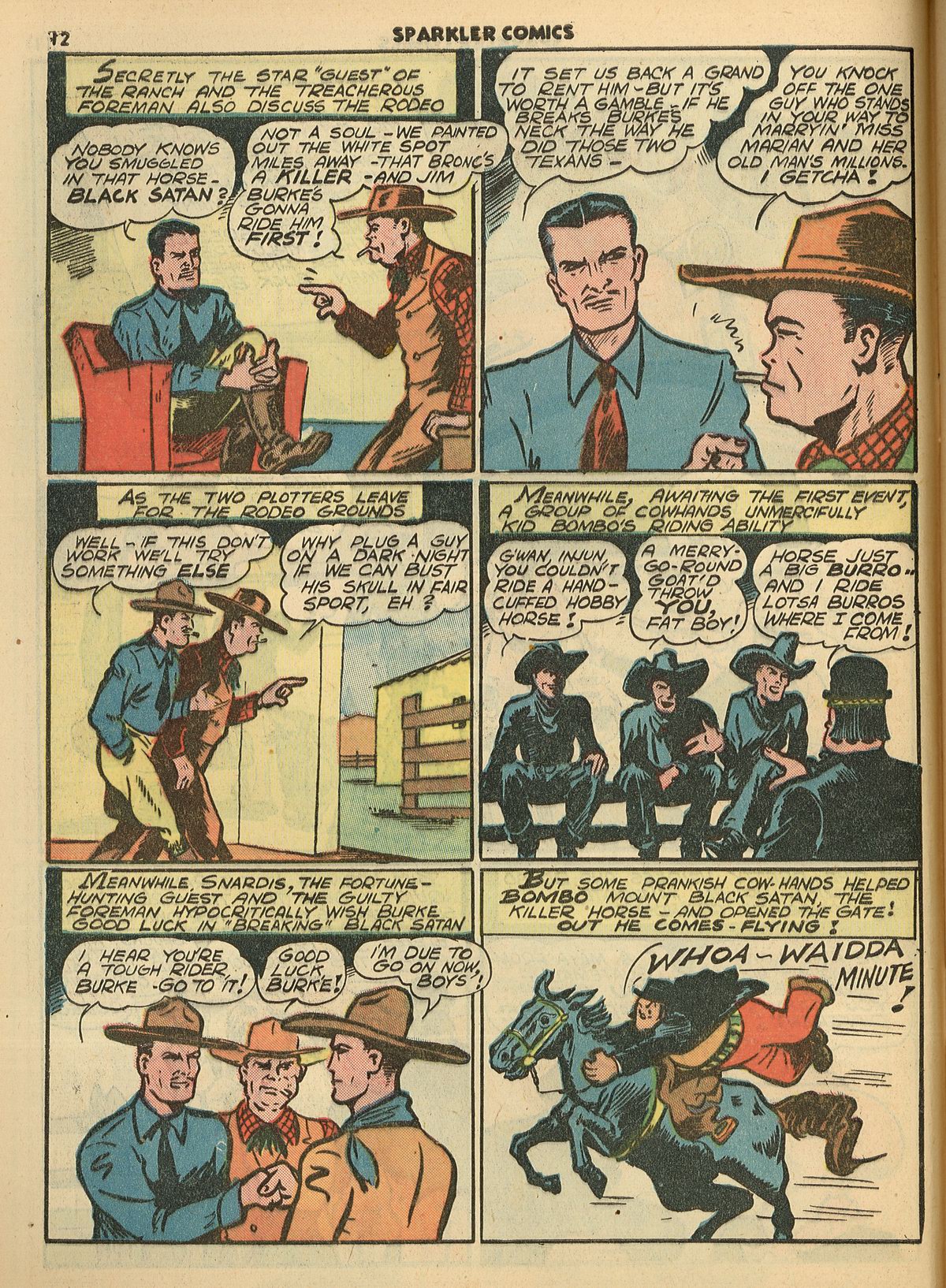 Read online Sparkler Comics comic -  Issue #9 - 14