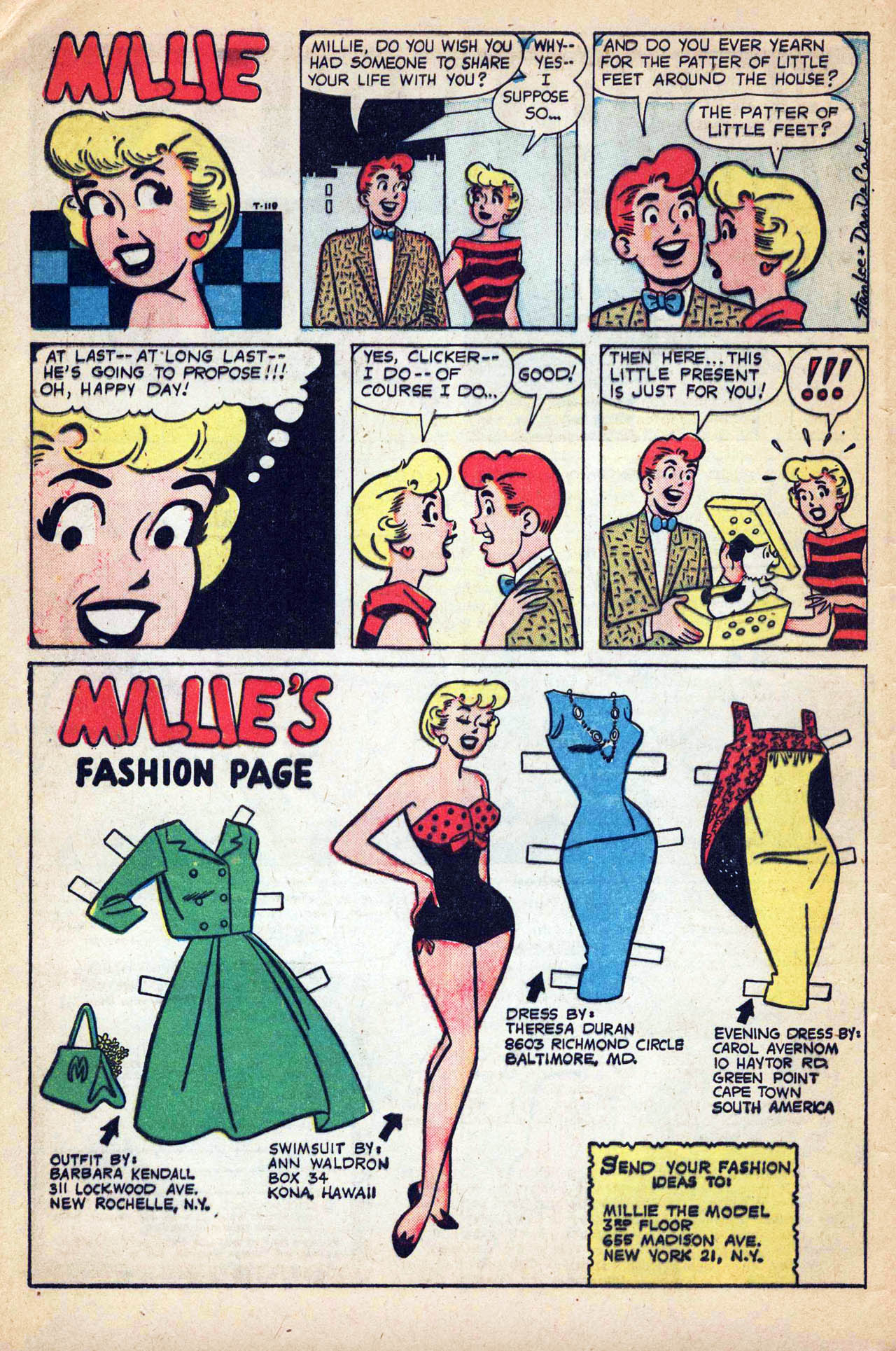 Read online Millie the Model comic -  Issue #89 - 8